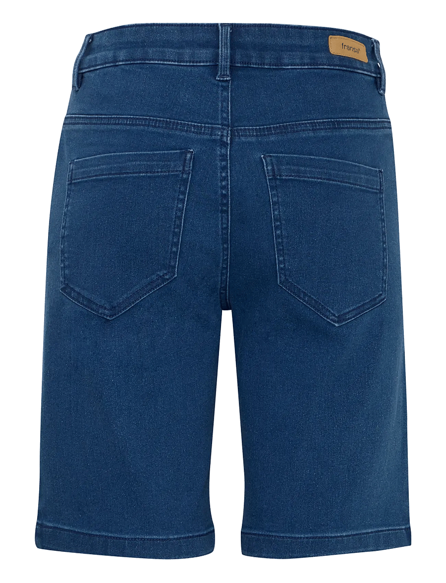 Fransa - FRLUXE ELLI SHO 1 - jorty - mid blue denim - 2