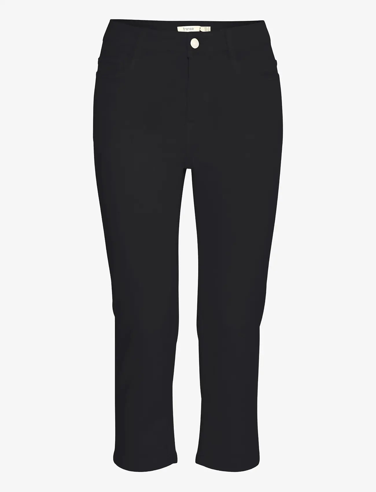 Fransa - FRLUXE ELLI CA 1 - capri bukser - black - 0