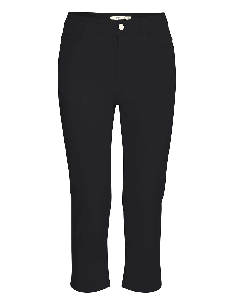 Fransa - FRLUXE ELLI CA 1 - caprihose - black - 0