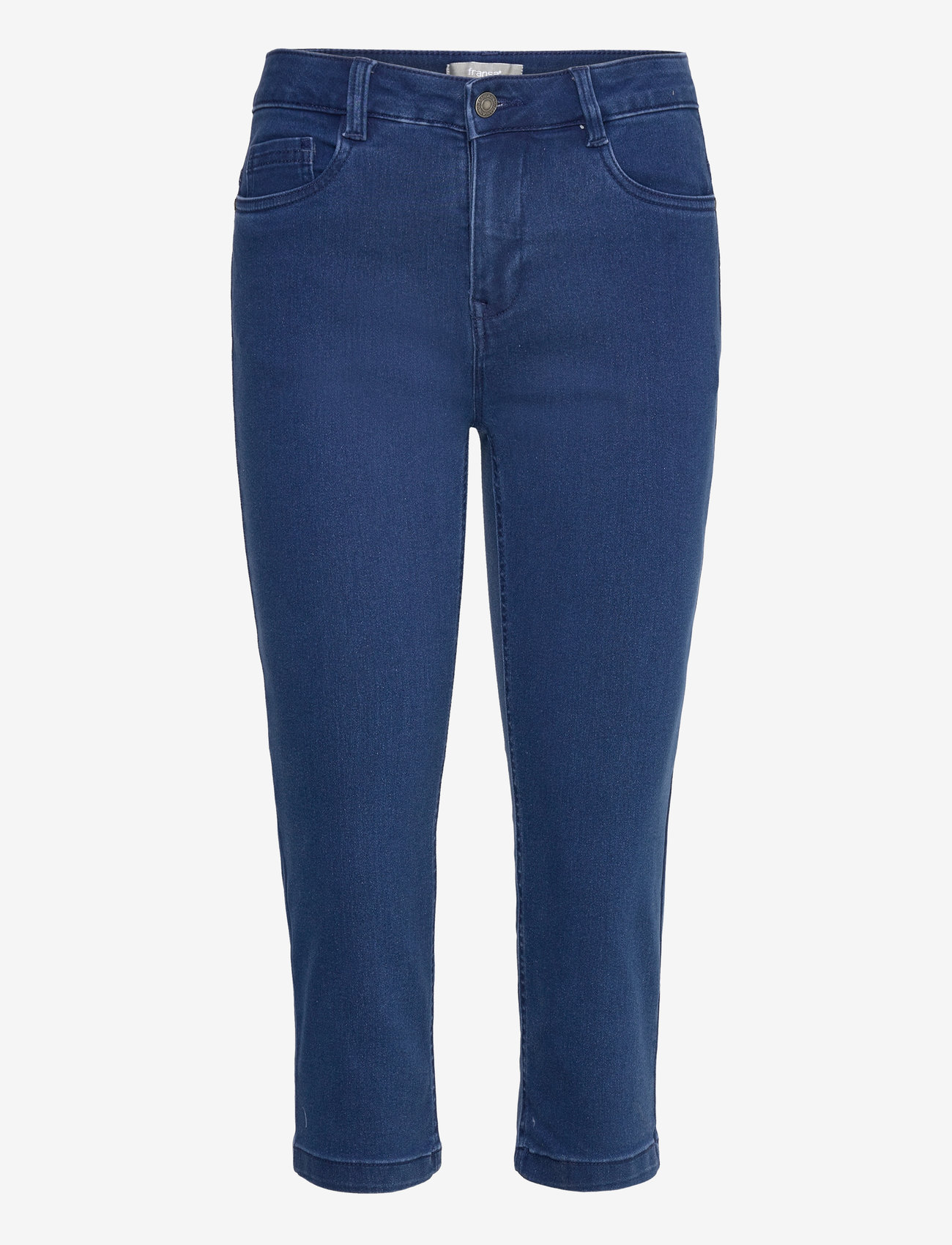 Fransa FRLUXE ELLI CA 1 - Trousers - MID BLUE DENIM / blue