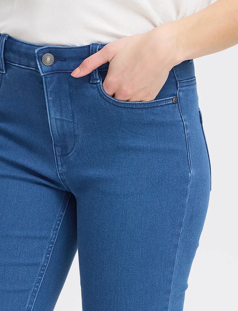 Fransa - FRLUXE ELLI CA 1 - capri bukser - mid blue denim - 5