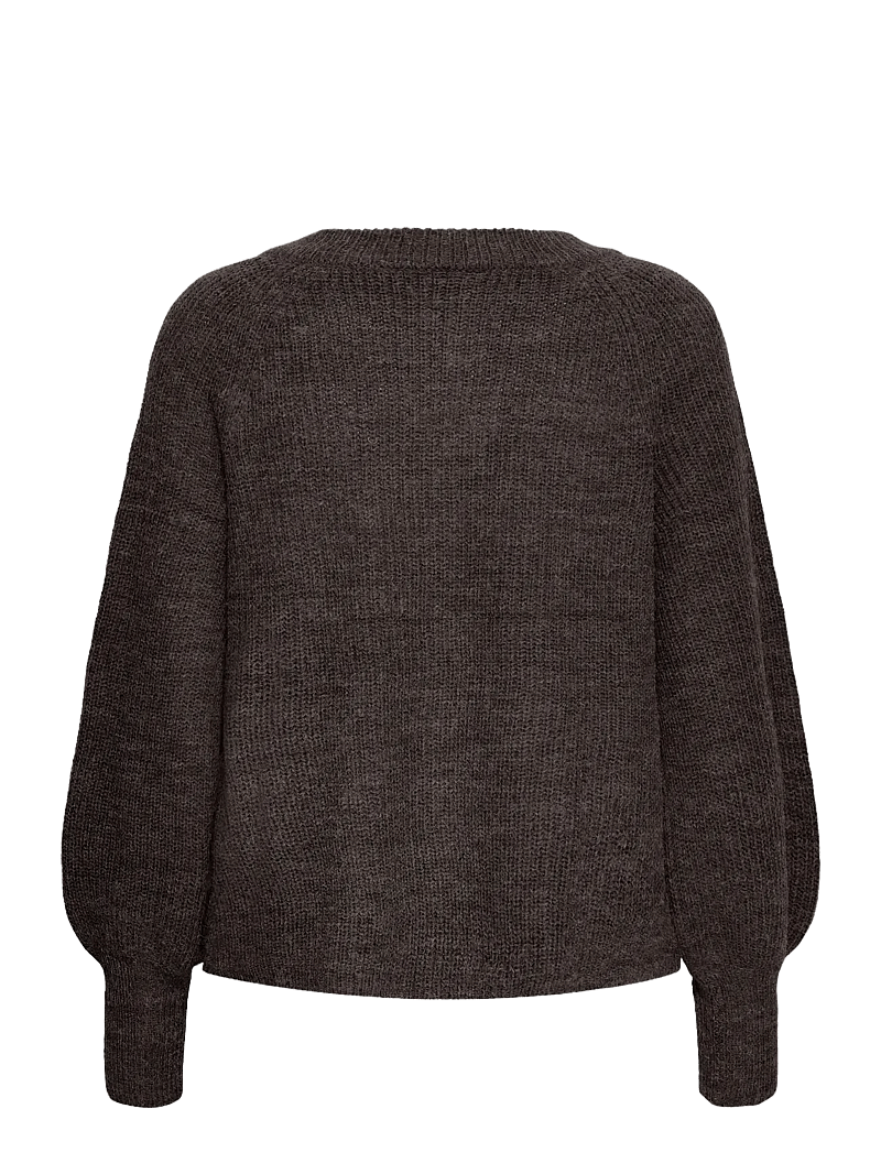 Fransa - FRERETTA CAR 4 - cardigans - charcoal melange - 2