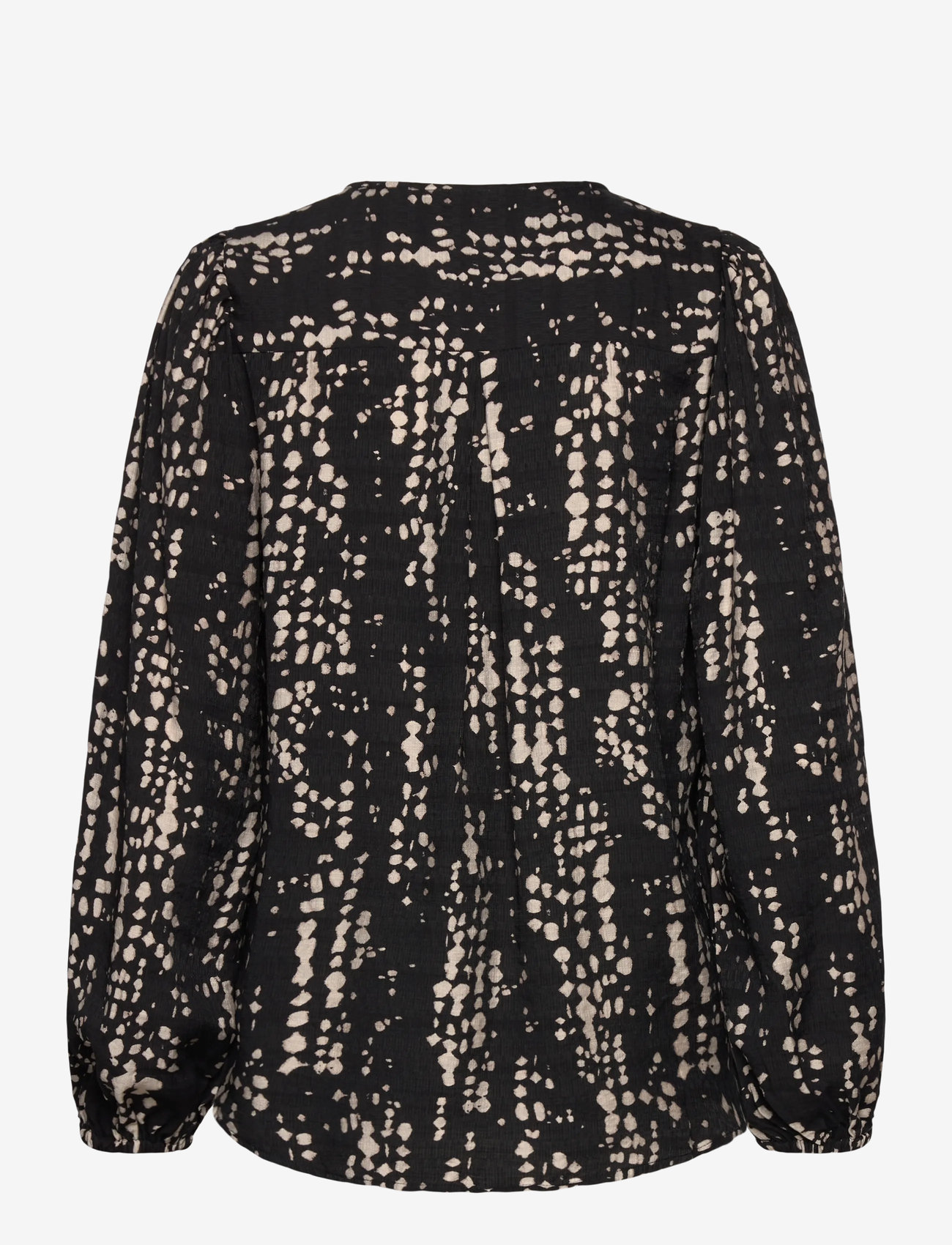 Fransa - FRARIANA BL 4 - long sleeved blouses - black driz drop - 2