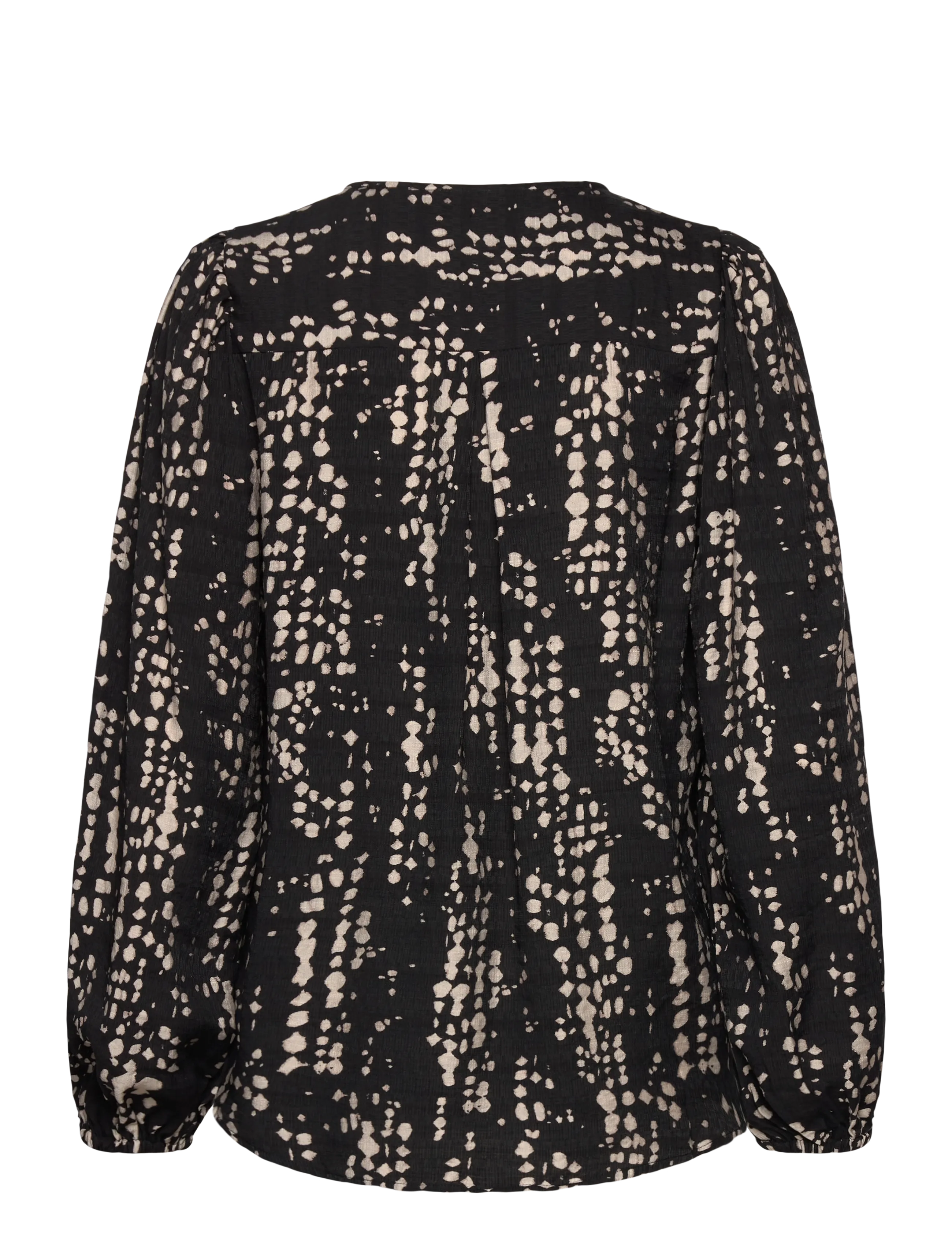 Fransa - FRARIANA BL 4 - long-sleeved blouses - black driz drop - 2