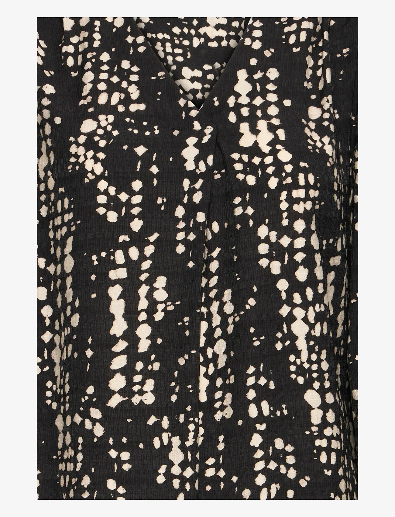 Fransa - FRARIANA BL 4 - long sleeved blouses - black driz drop - 3