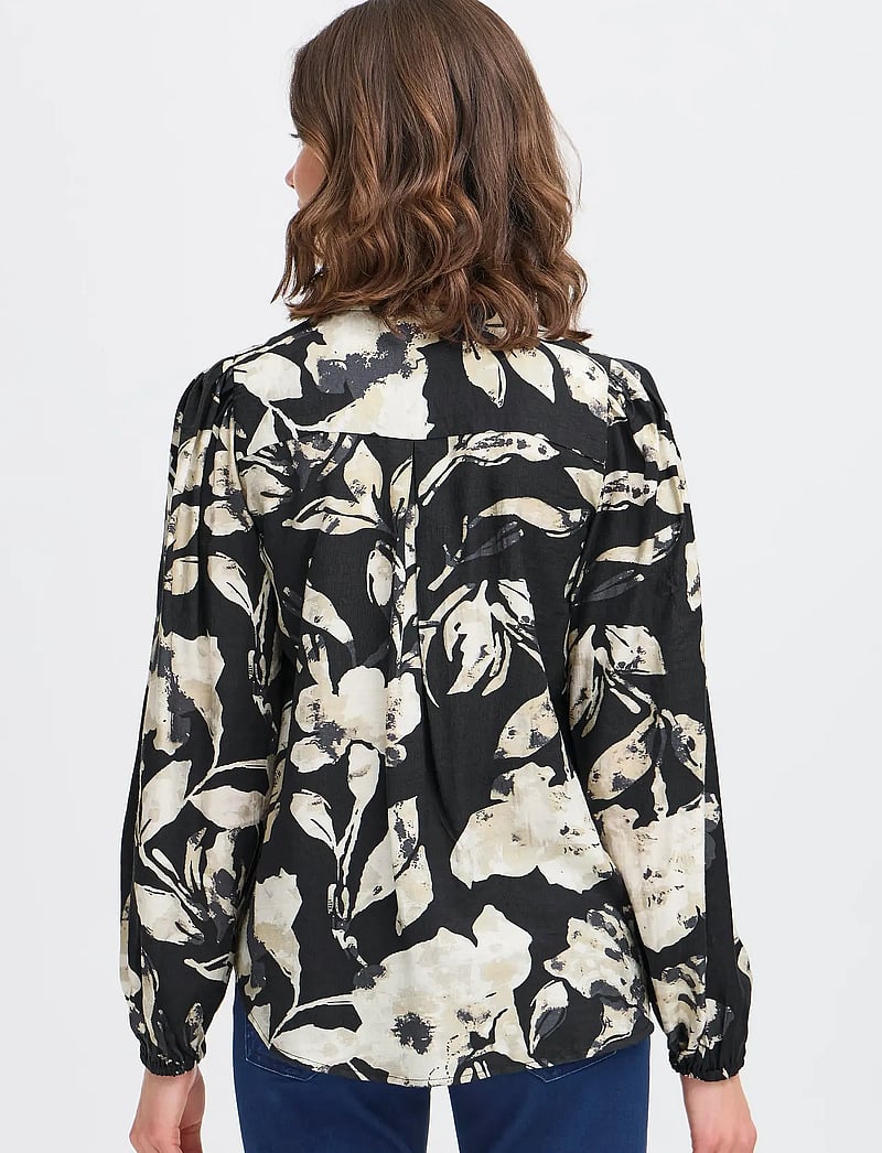 Fransa - FRARIANA BL 4 - långärmade blusar - dis floral black - 5