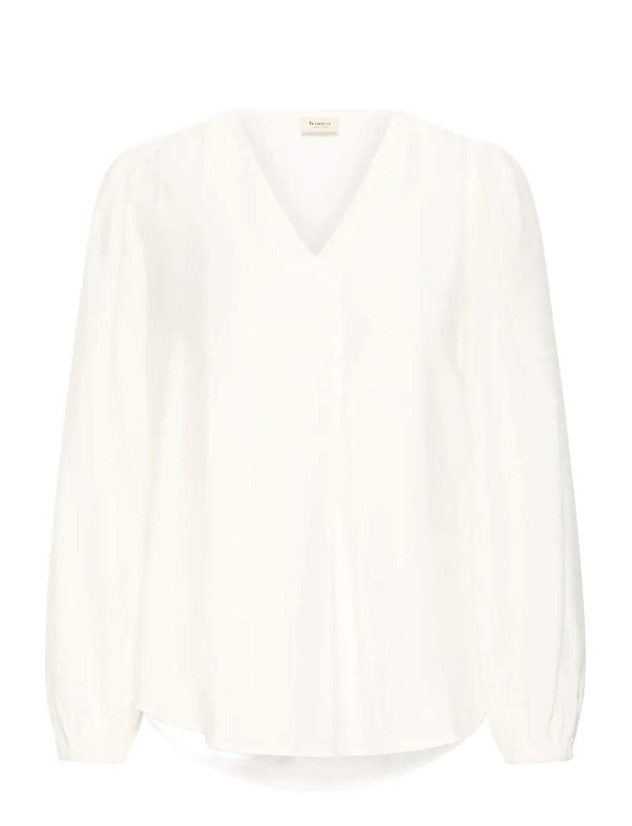 Fransa - FRARIANA BL 4 - langærmede bluser - whisper white - 1
