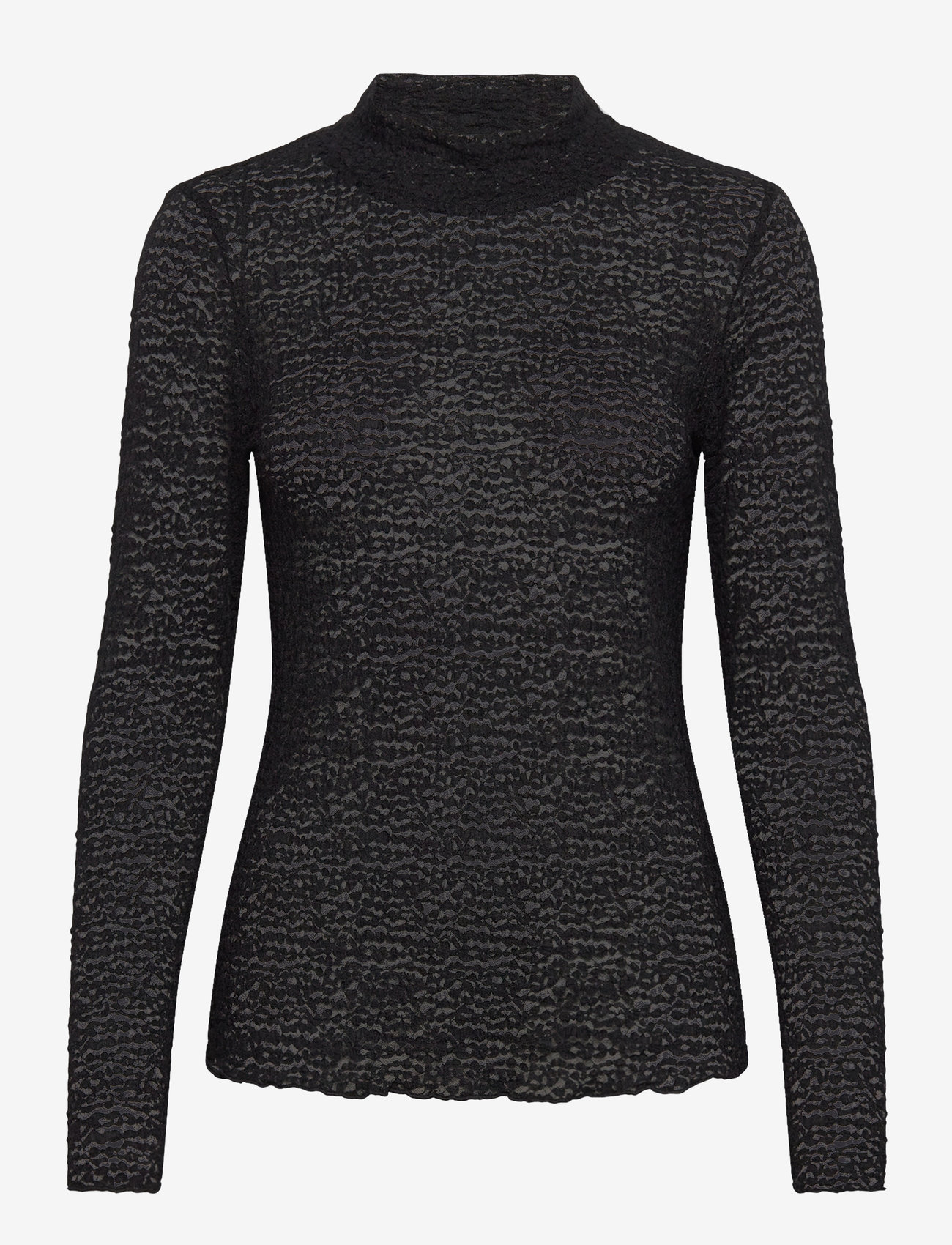 Fransa - FRSAMMI TEE 1 - langärmlige tops - black - 0