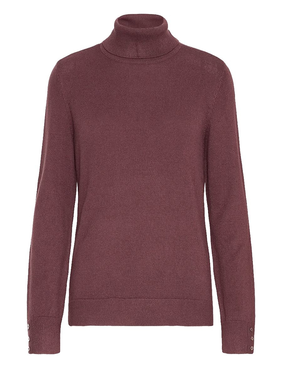 Fransa - FRCLIA PU 11 - rollkragenpullover - fudge - 1