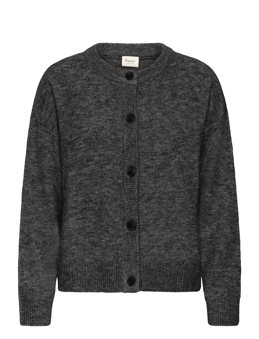 Fransa - FRSANNY CAR 3 - koftor - charcoal melange - 1