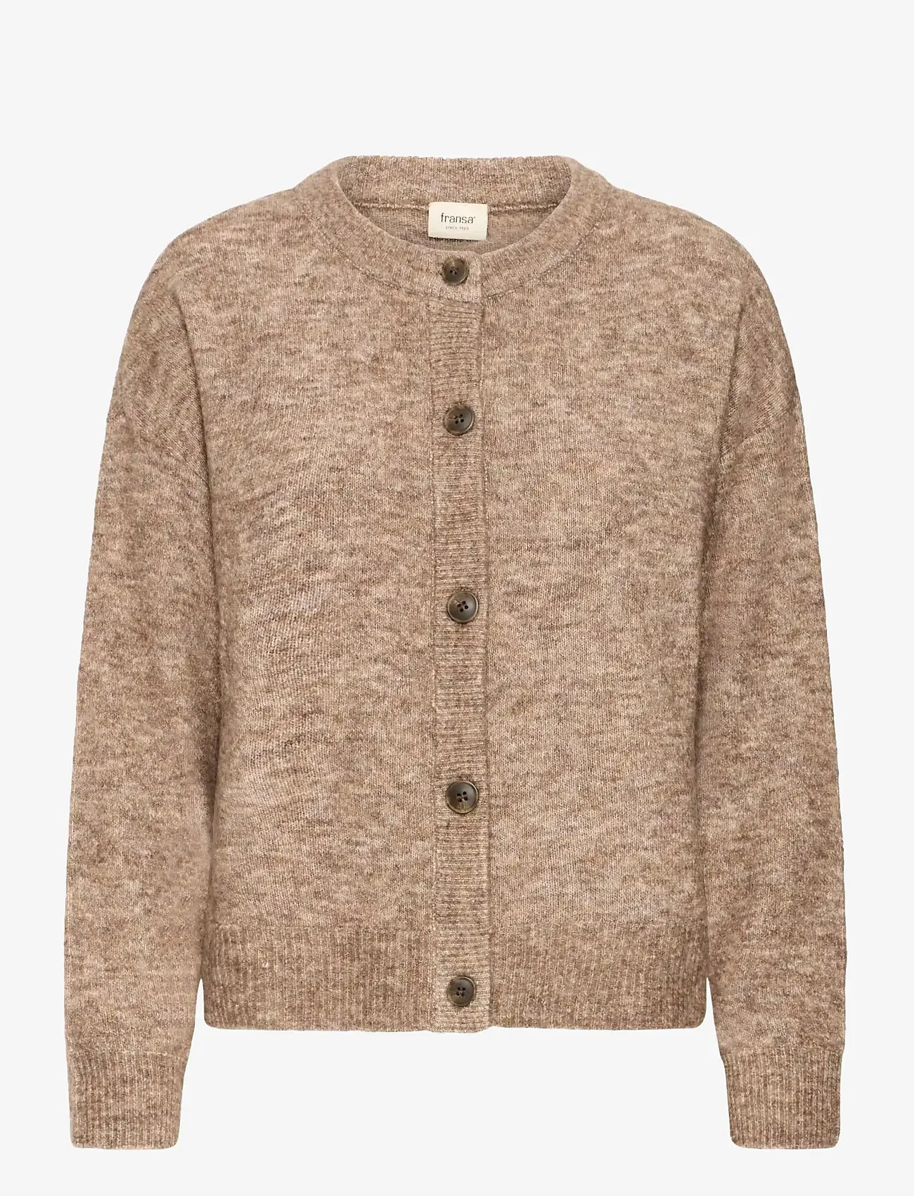 Fransa - FRSANNY CAR 3 - herbstliche kleidung - cocoa melange - 1