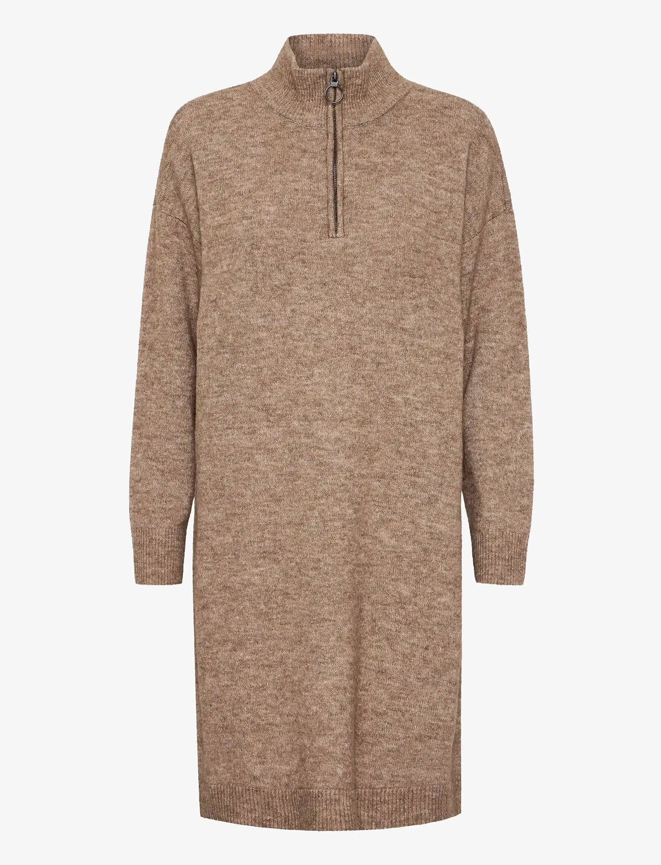 Fransa - FRSANNY DR 3 - knitted dresses - rain drum melange - 1