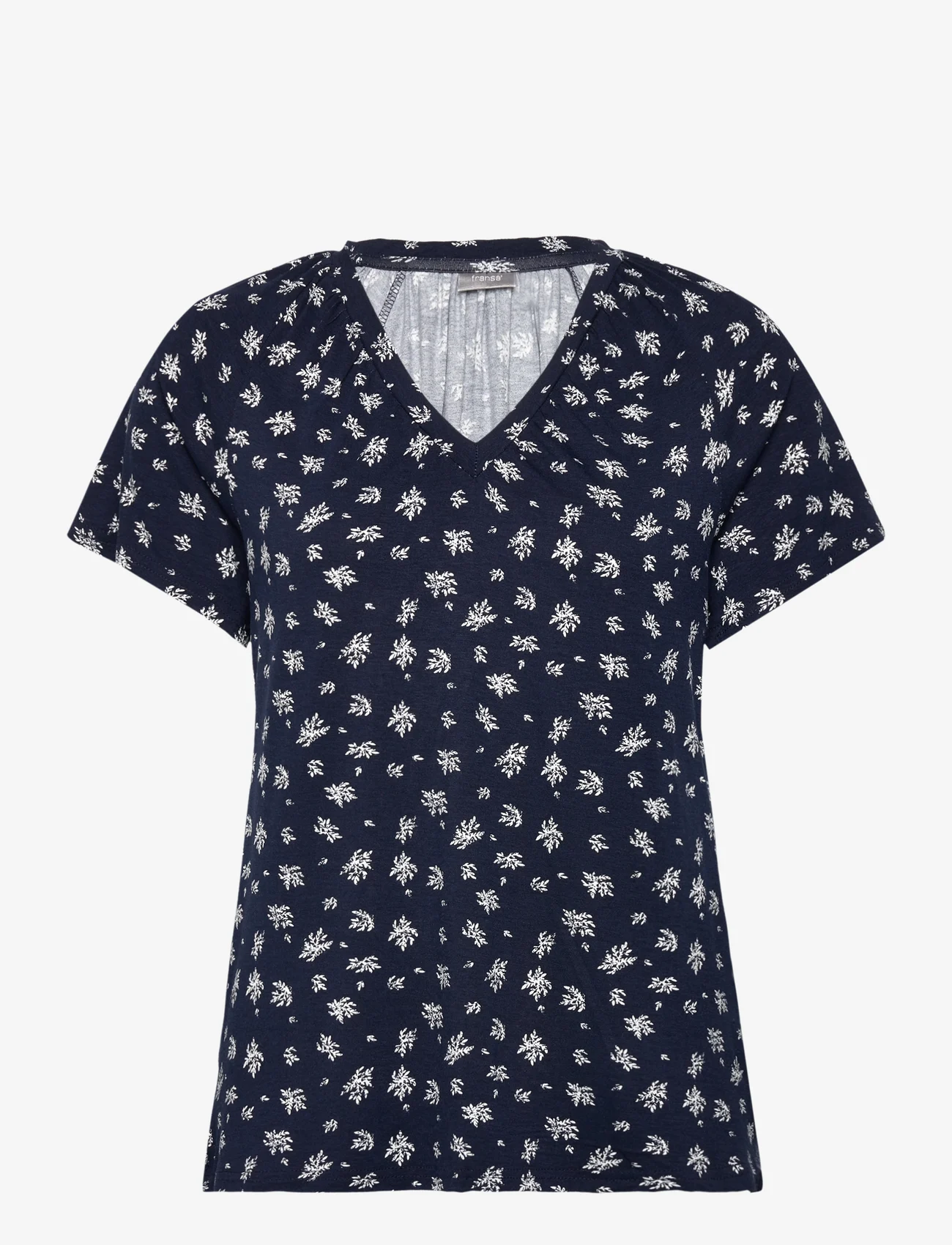 Fransa - FRSANIE TEE 1 - t-shirts - navy blazer mix - 0