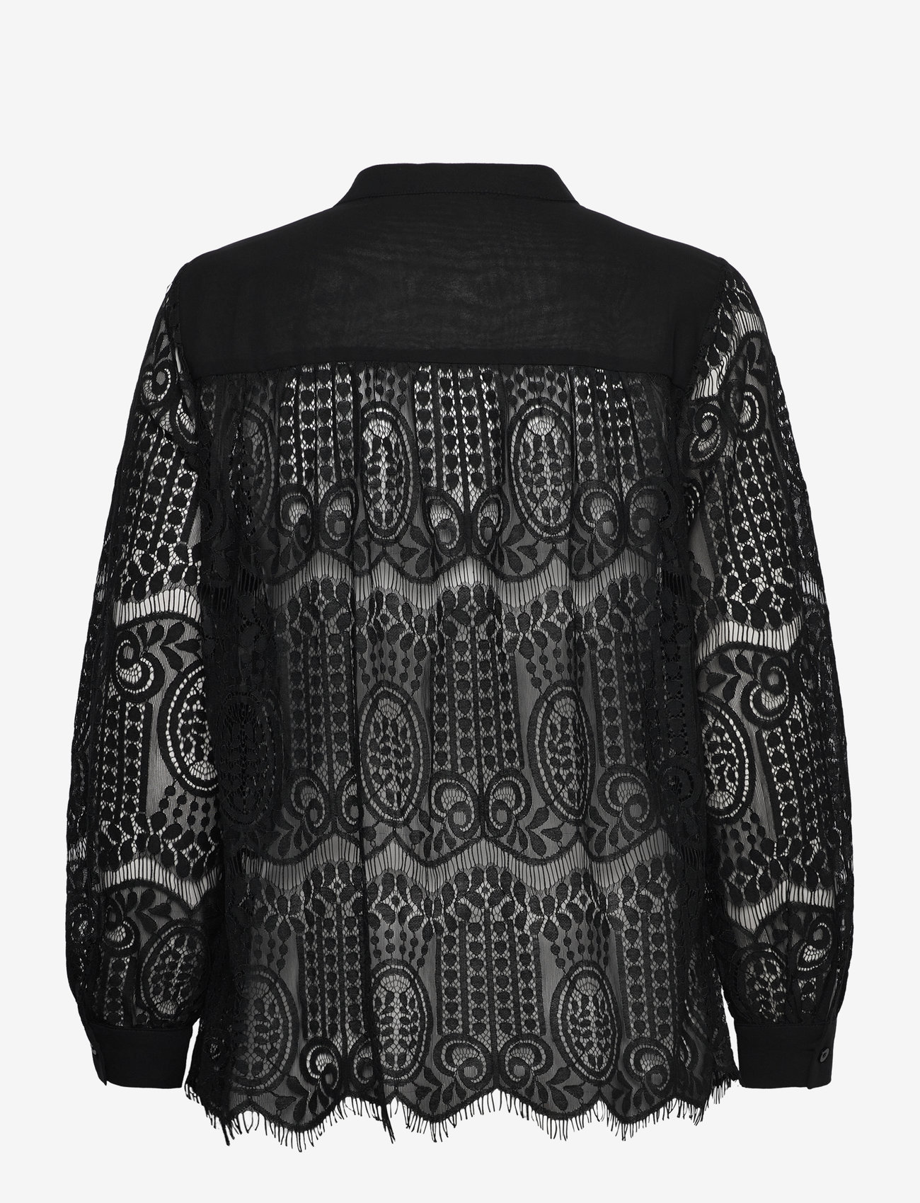 Fransa - FRCATE SH 1 - langärmlige blusen - black - 1