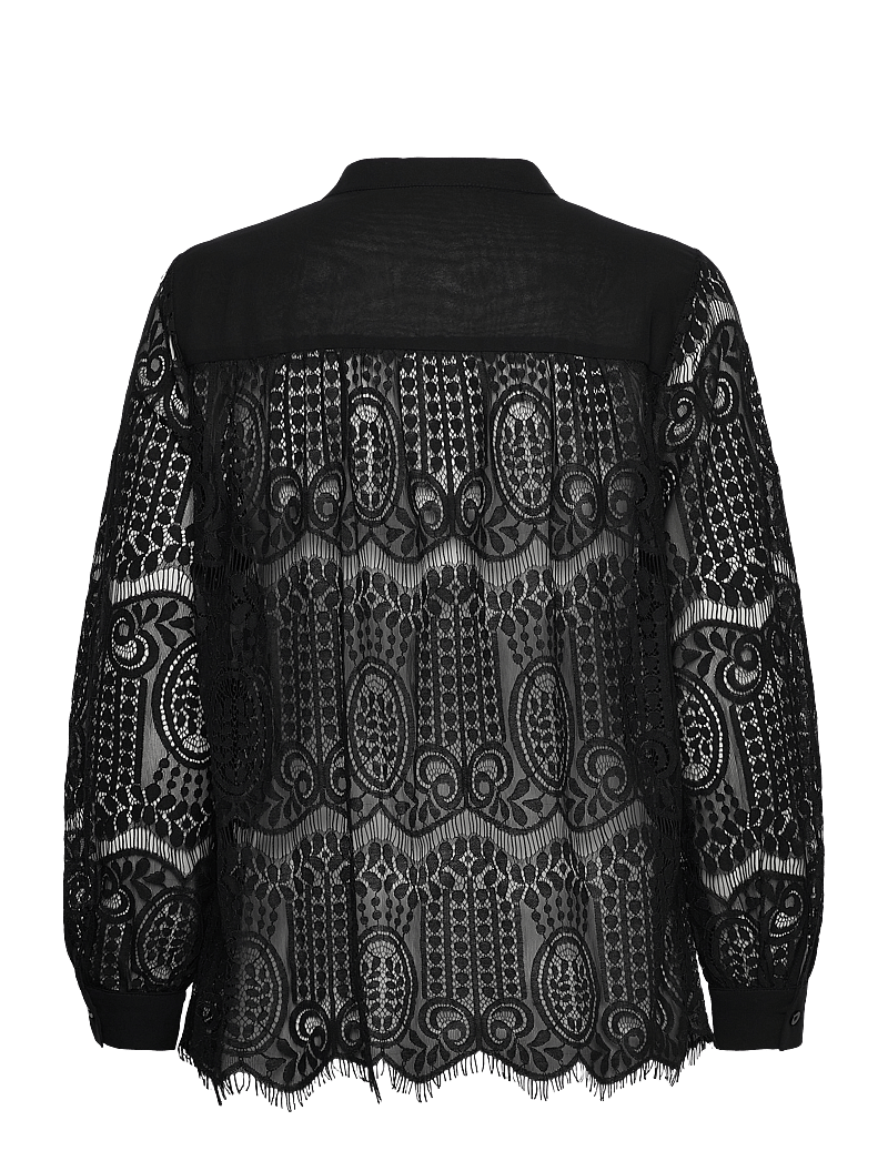 Fransa - FRCATE SH 1 - långärmade blusar - black - 1