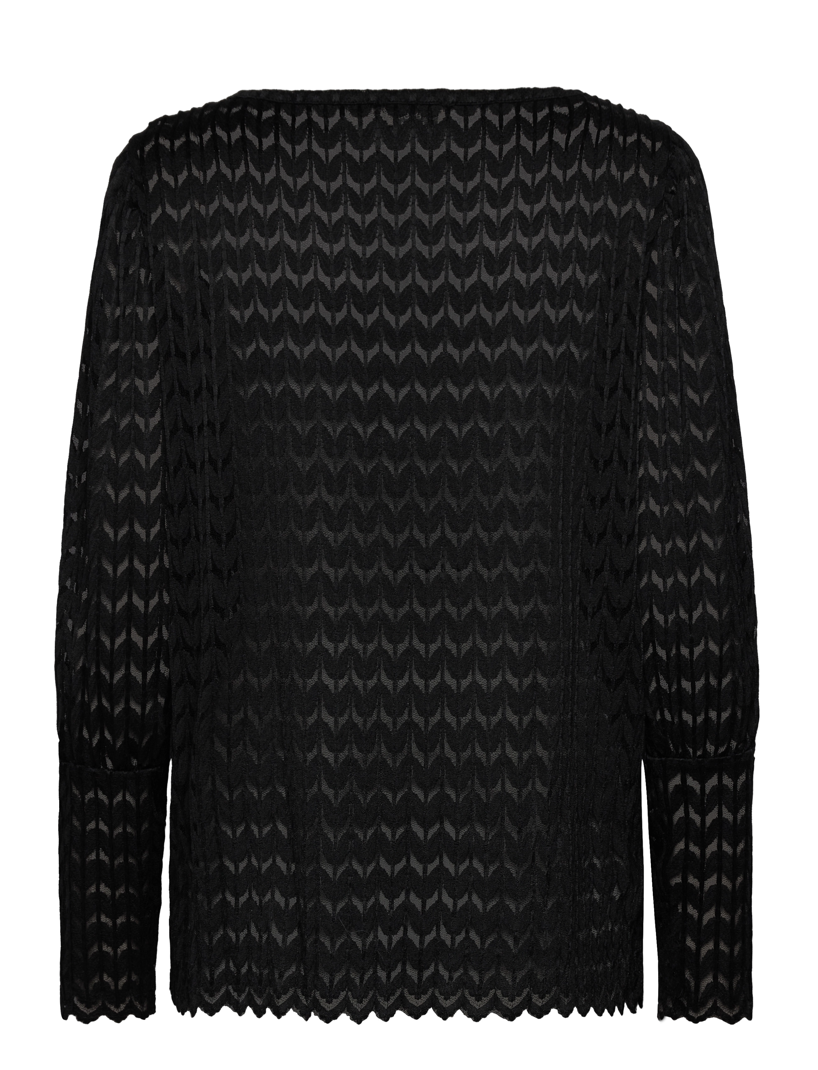 Fransa - FRCHANTAL BL 1 - long-sleeved blouses - black - 1