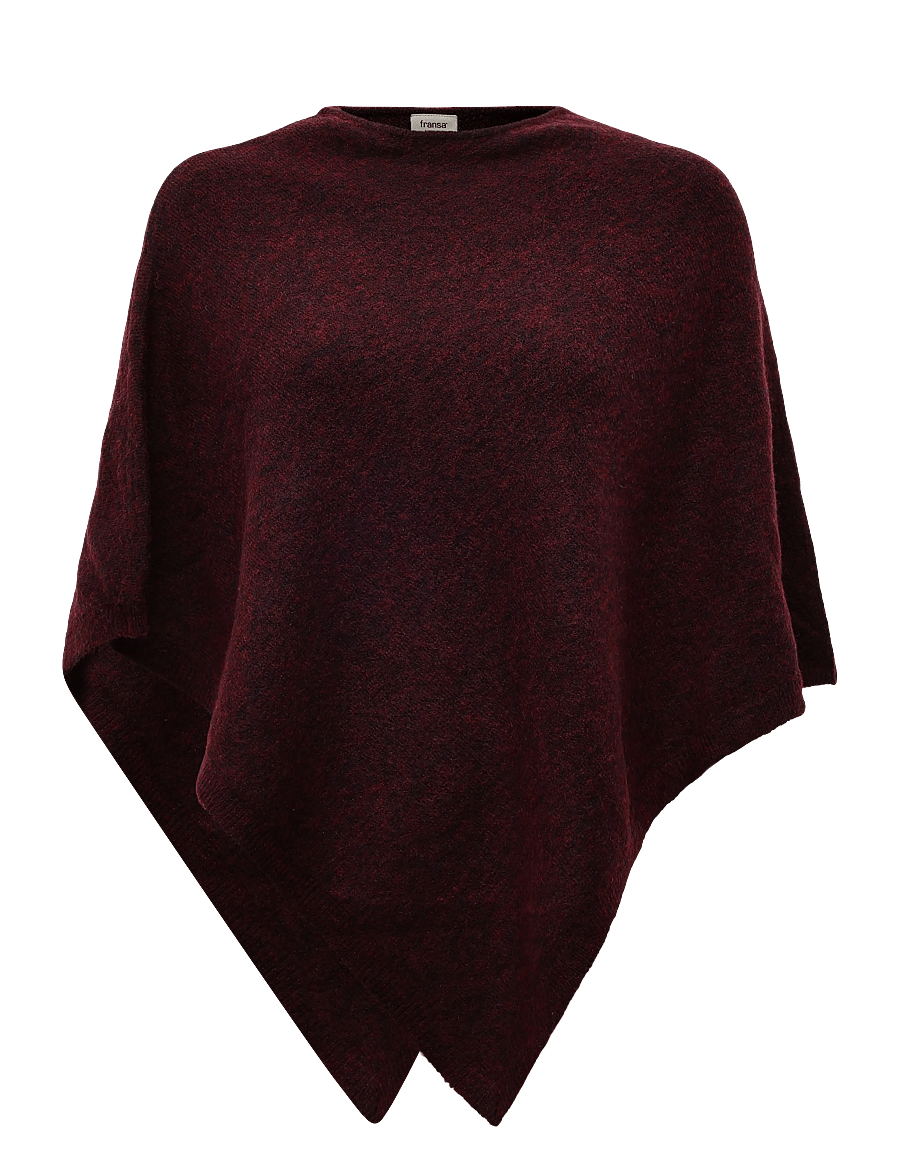 Fransa - FRSANNY PO 1 - ponchos & capes - port royale melange - 0