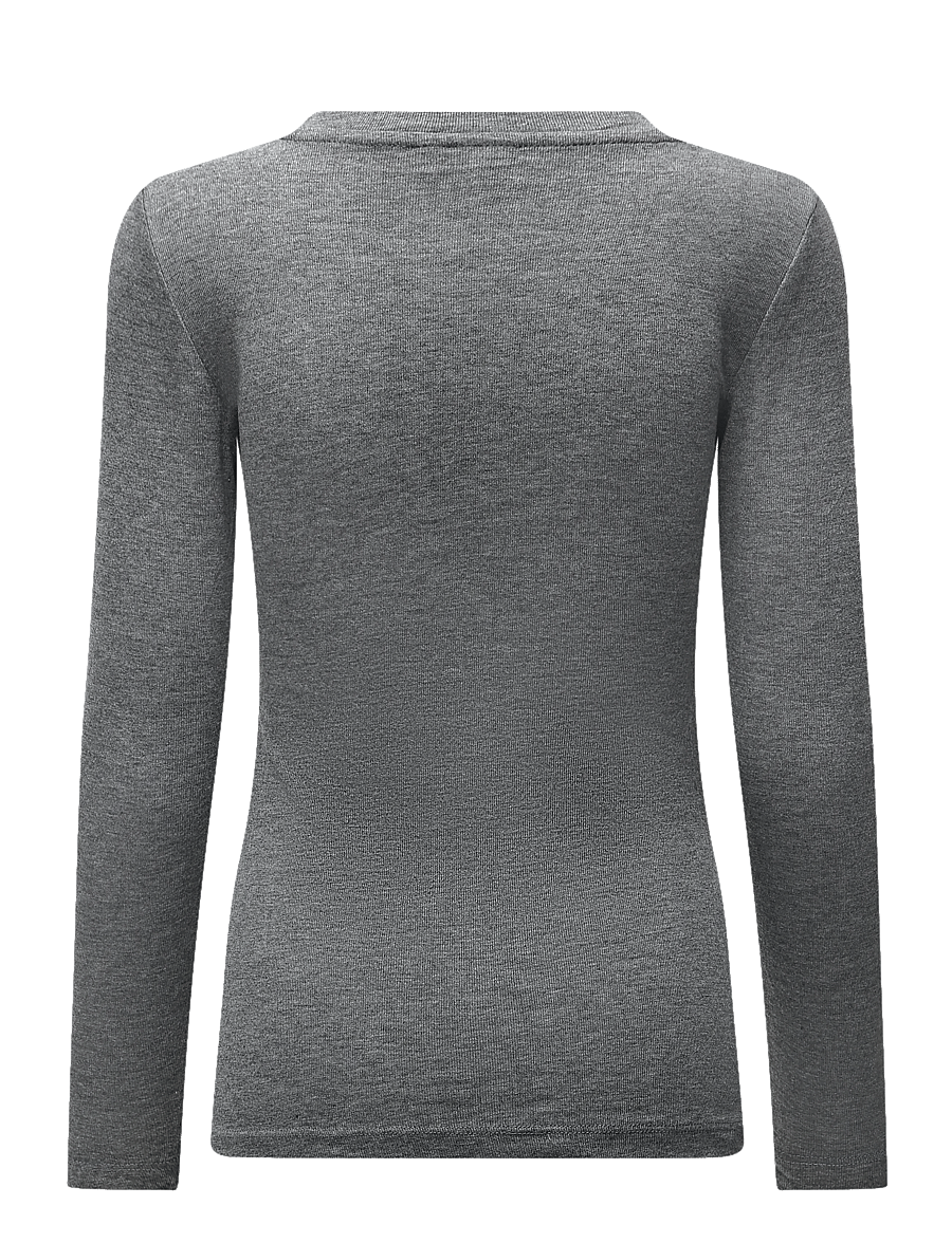 Fransa - FRSOFFI TEE 1 - jumpers - light grey melange - 1