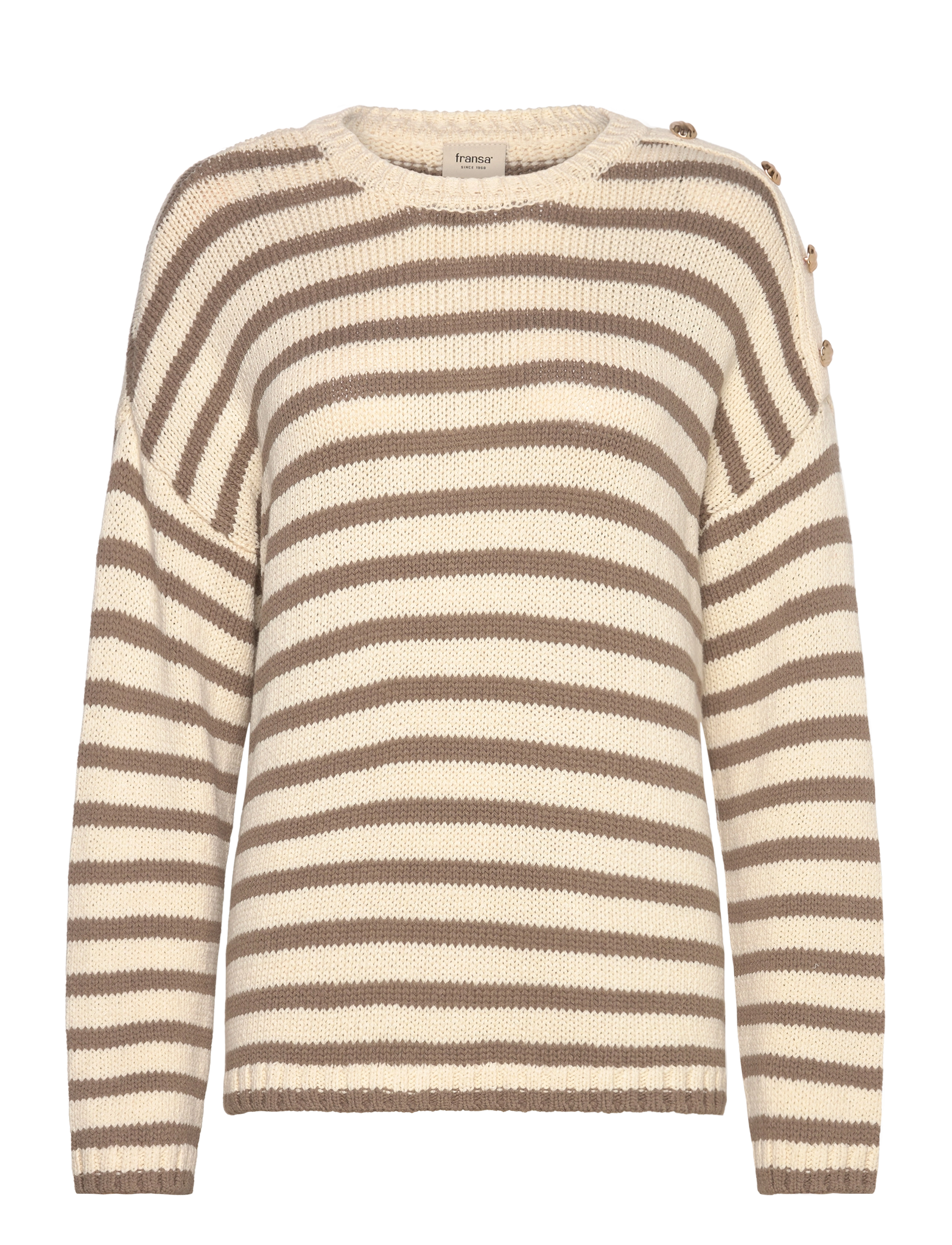 Fransa FRBELINDA PU 1 - Kudumid - BRINDLE MIX / beige