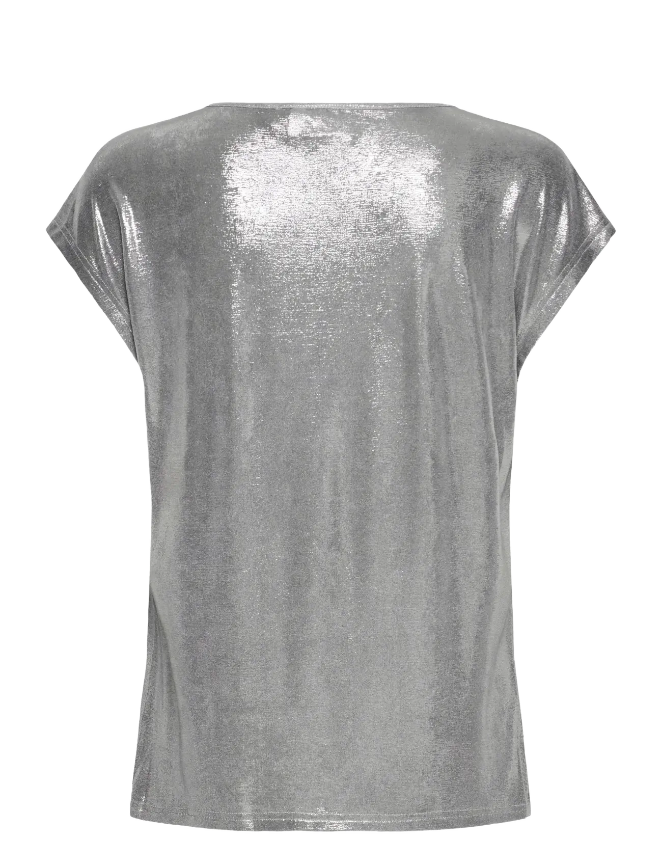 Fransa - FRFRANNY TEE 1 - festtoppe - silver metallic - 2