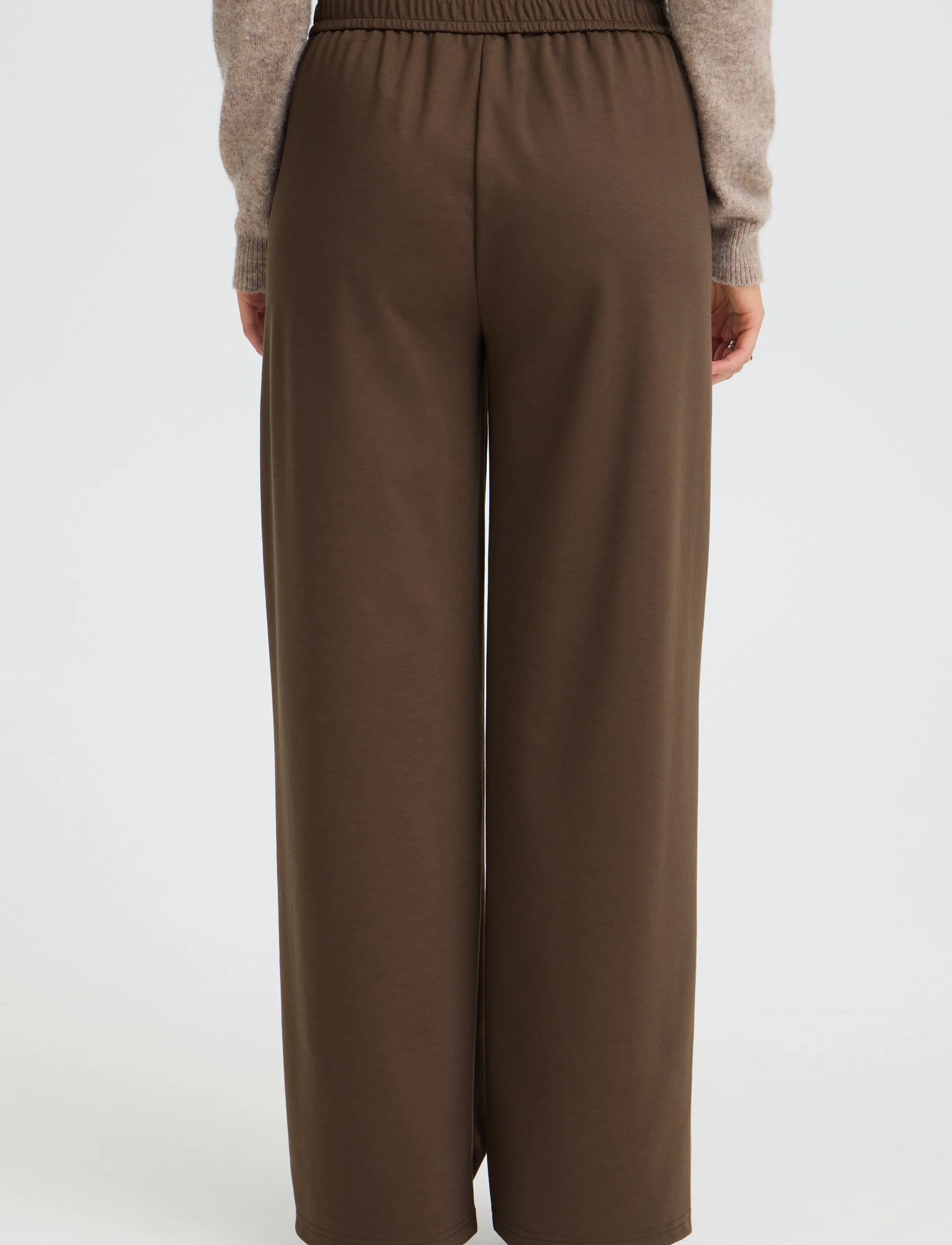 Fransa - FRBLAZER PA 3 - tailored trousers - hot fudge - 4