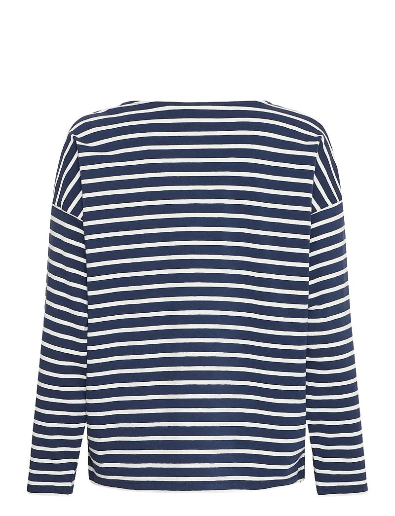 Fransa - FRSIVA TEE 5 - pikkade varrukatega alussärgid - navy blazer mix - 2