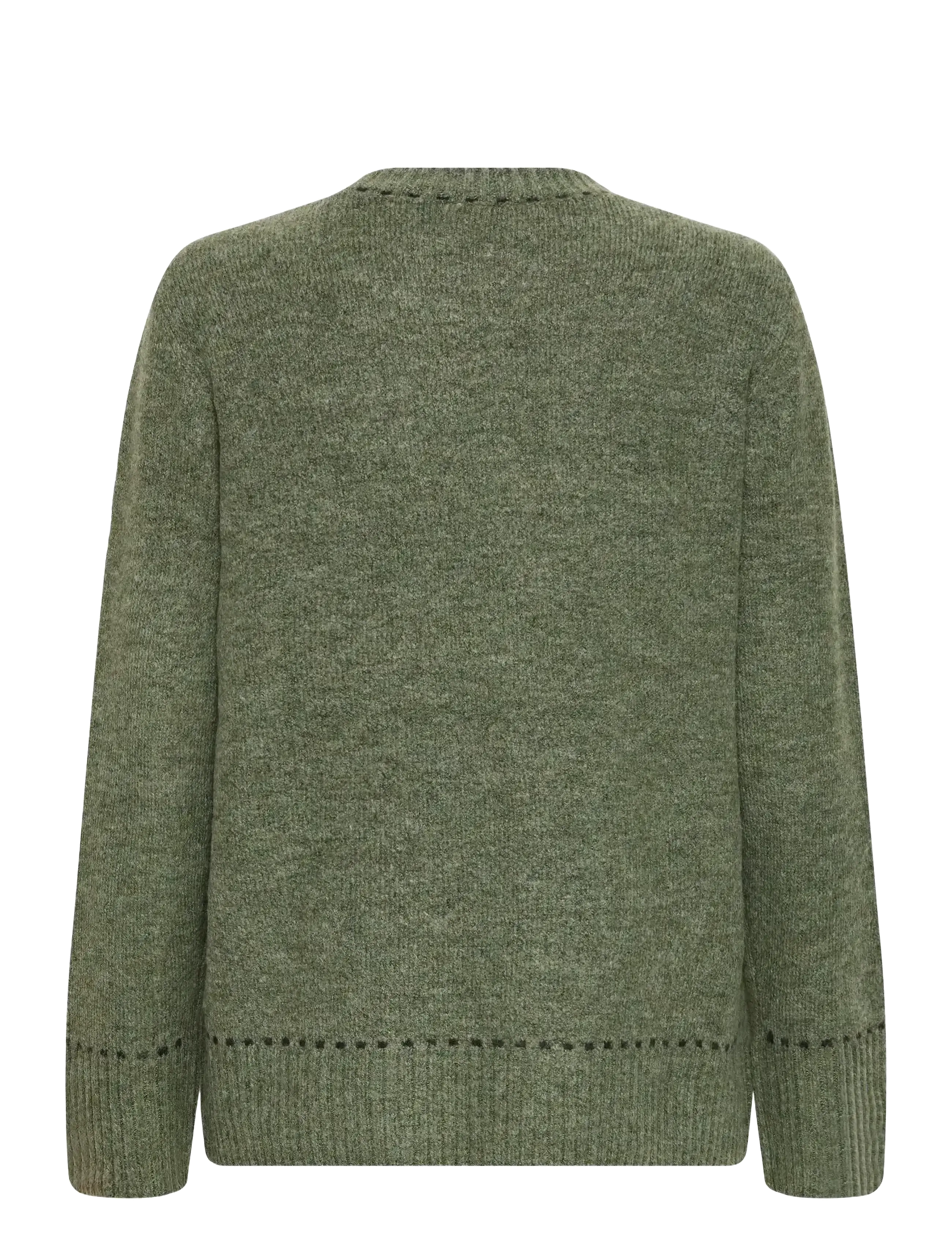 Fransa - FRELISE PU 1 - trøjer - dusty olive mel stripe - 2