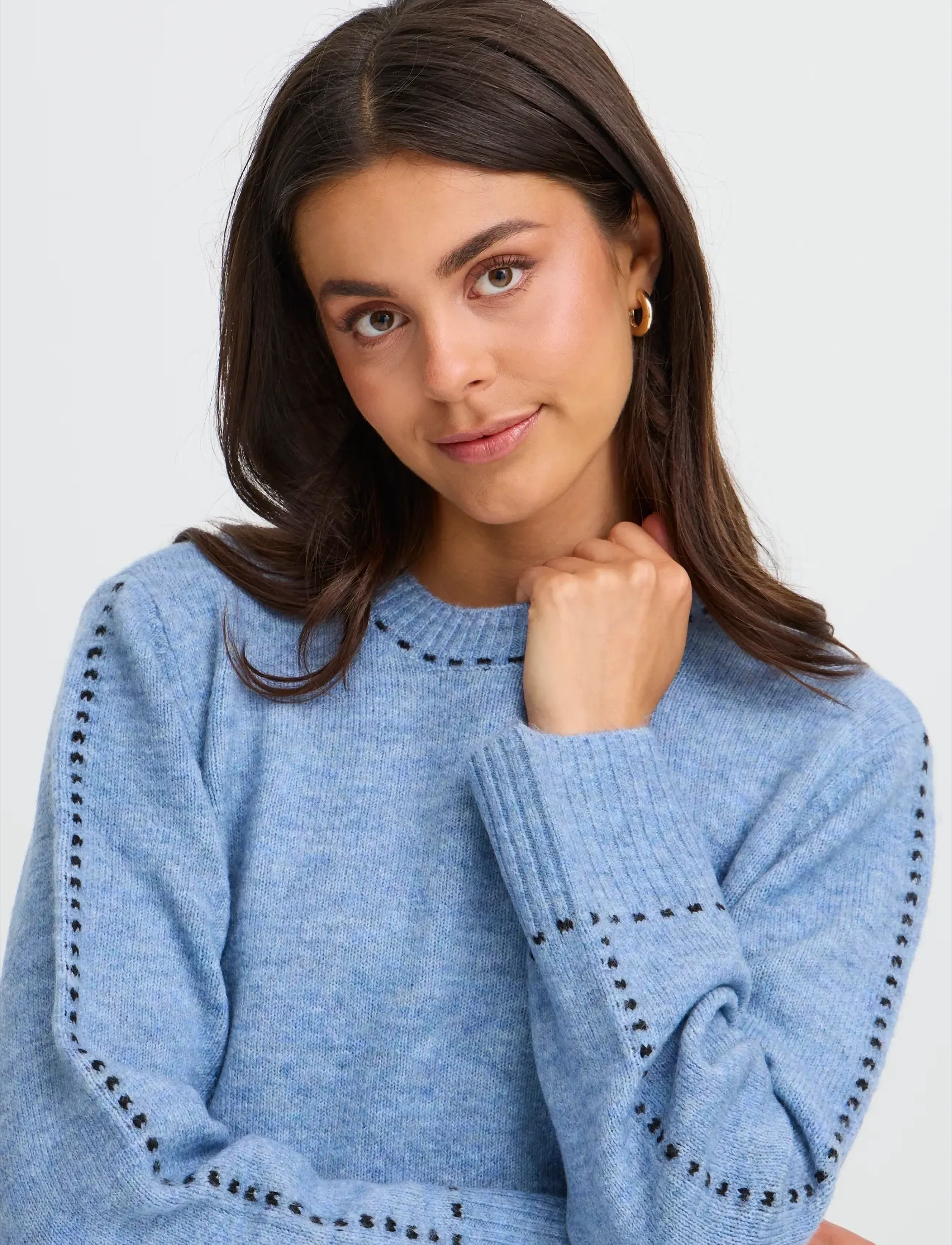 Fransa - FRELISE PU 1 - džemprid - infinity mel stripe - 5