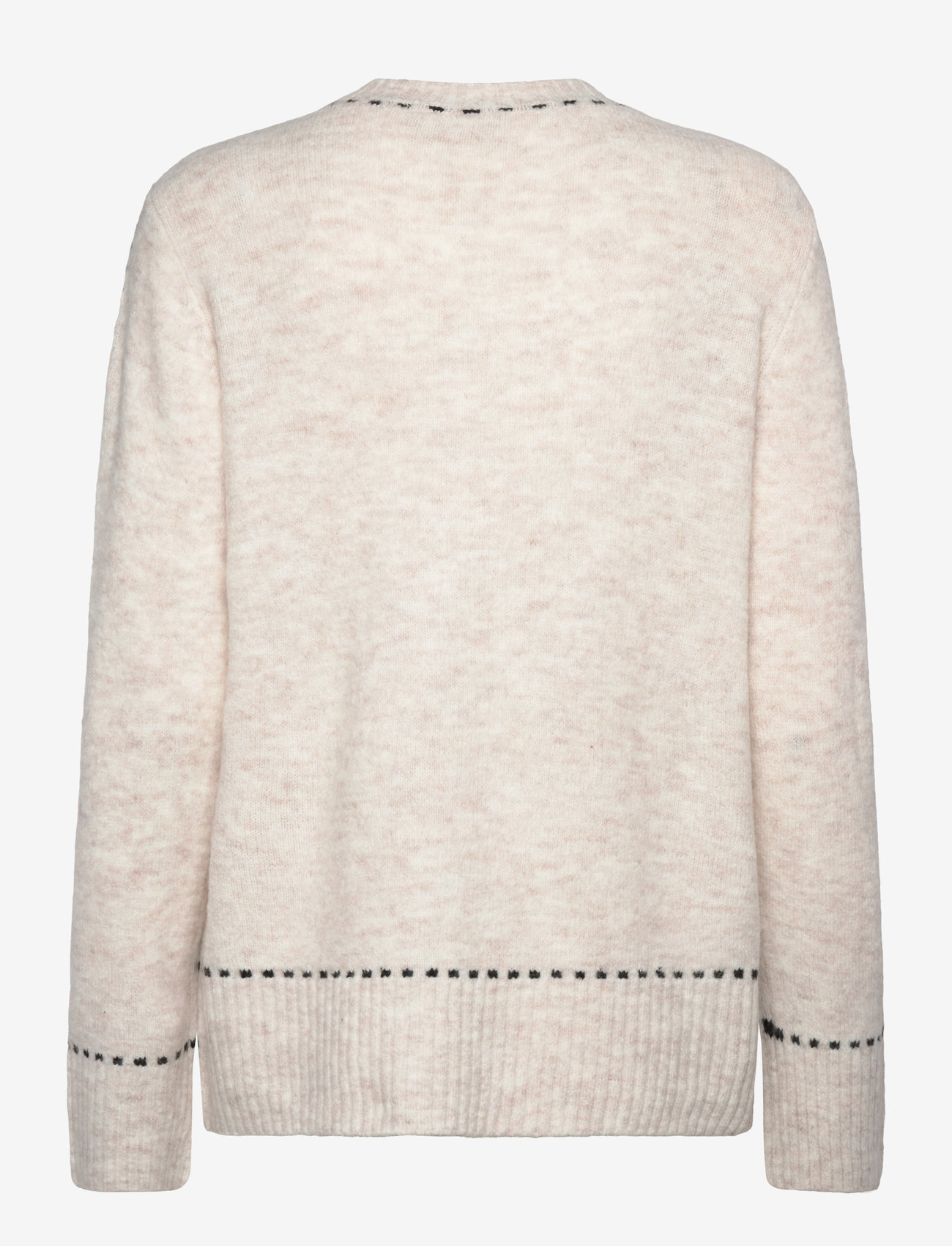 Fransa - FRELISE PU 1 - striktrøjer - limestone melange mix - 1