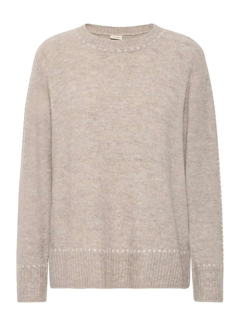 Fransa - FRELISE PU 1 - striktrøjer - moon rock mel. stripe - 1