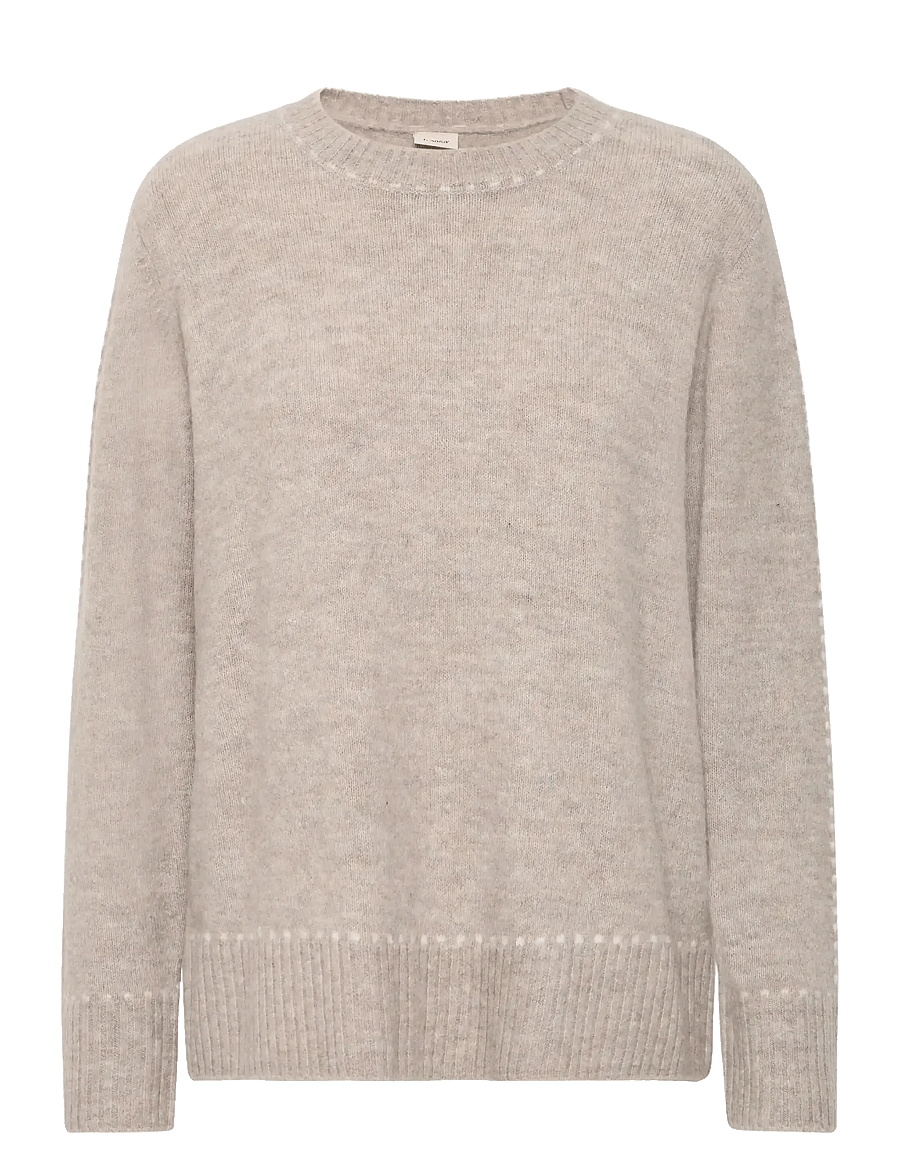 Fransa - FRELISE PU 1 - pullover - moon rock mel. stripe - 1