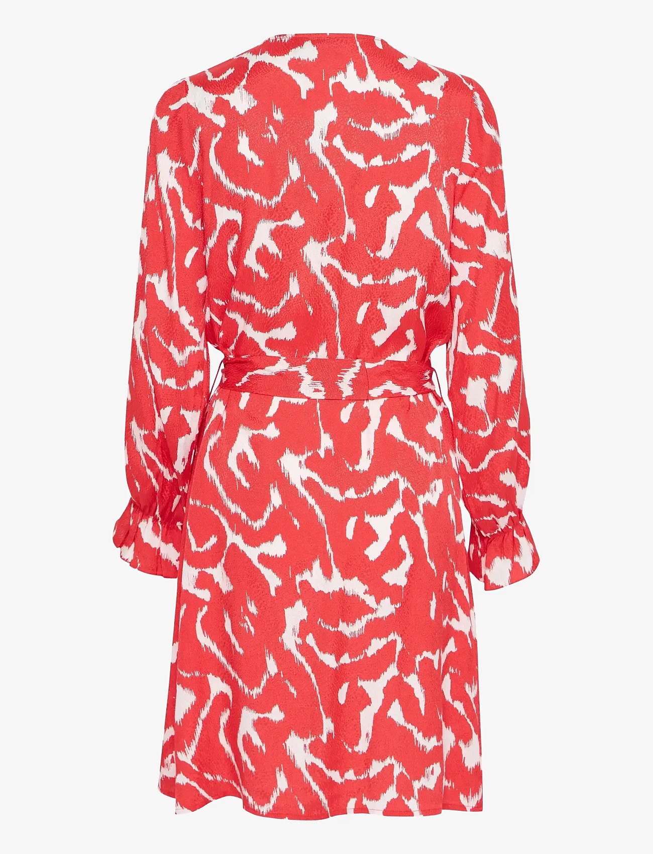 Fransa - FRDOTTE DR 1 - short dresses - poinsettia aop - 1