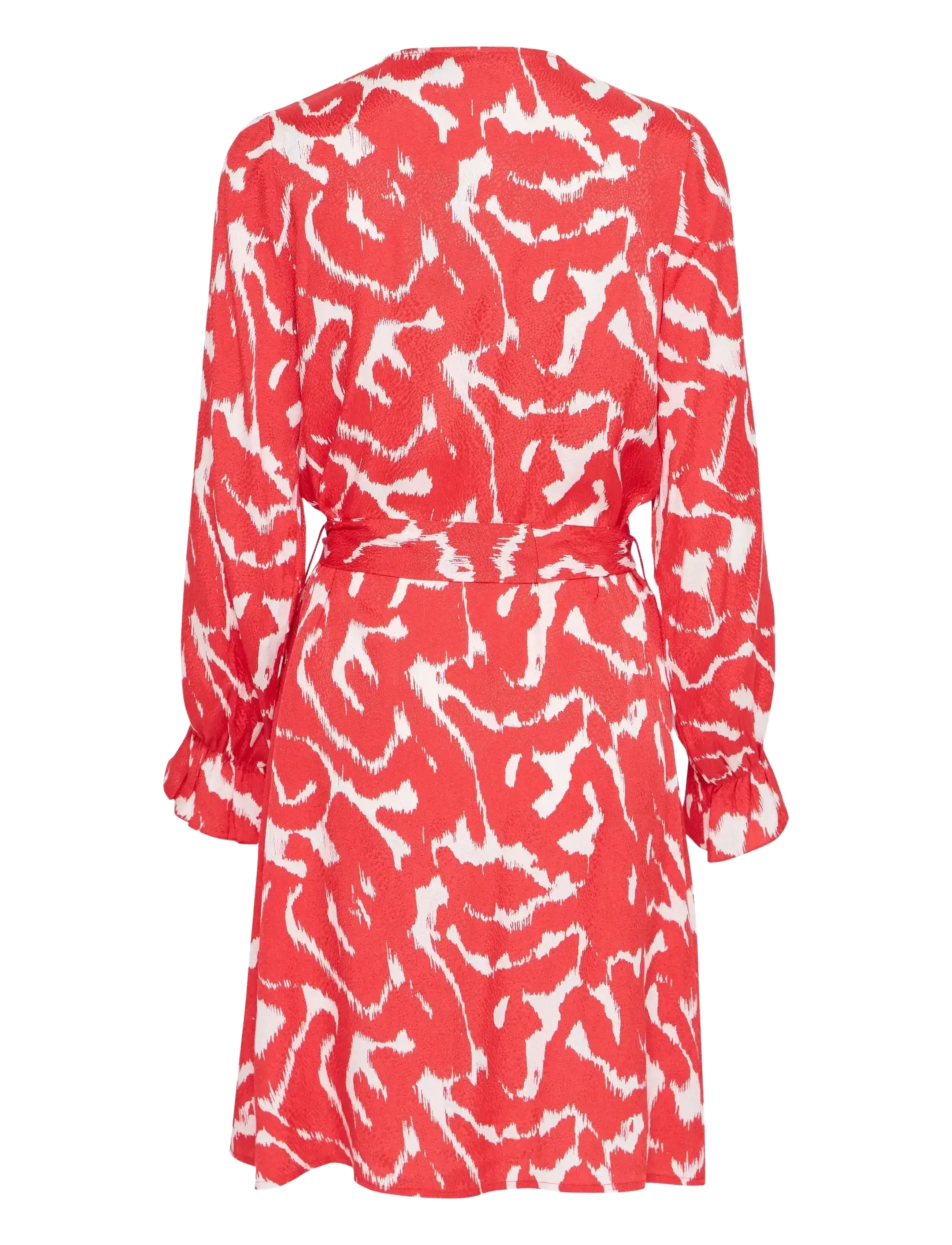 Fransa - FRDOTTE DR 1 - kurze kleider - poinsettia aop - 2