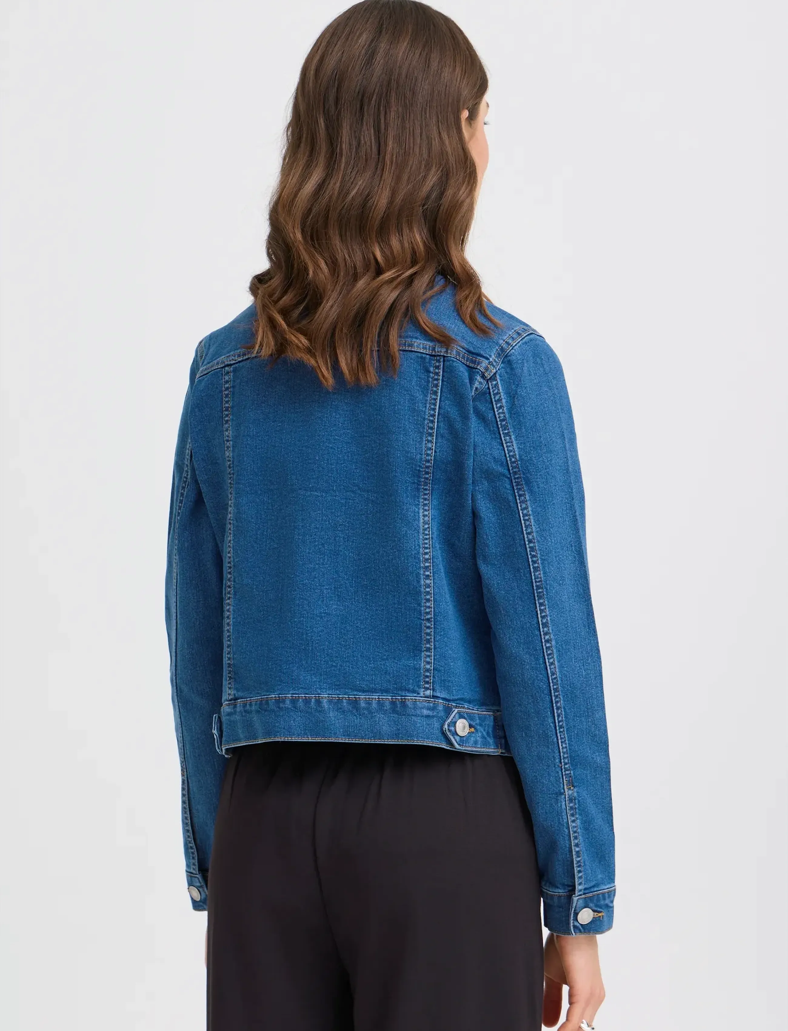 Fransa - FXDENIMA JA 1 - denimjakker - mid blue denim - 4