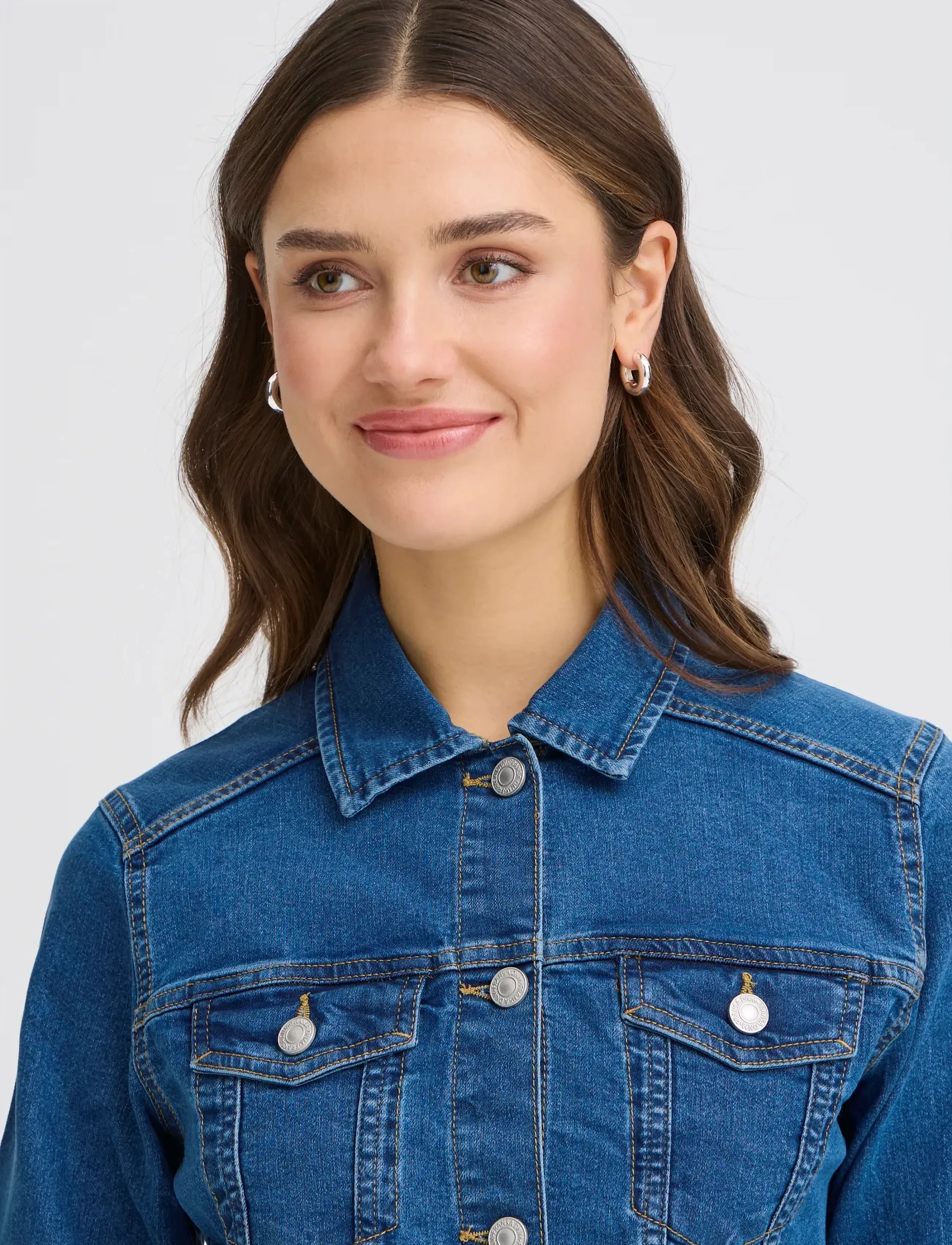 Fransa - FXDENIMA JA 1 - denimjakker - mid blue denim - 5
