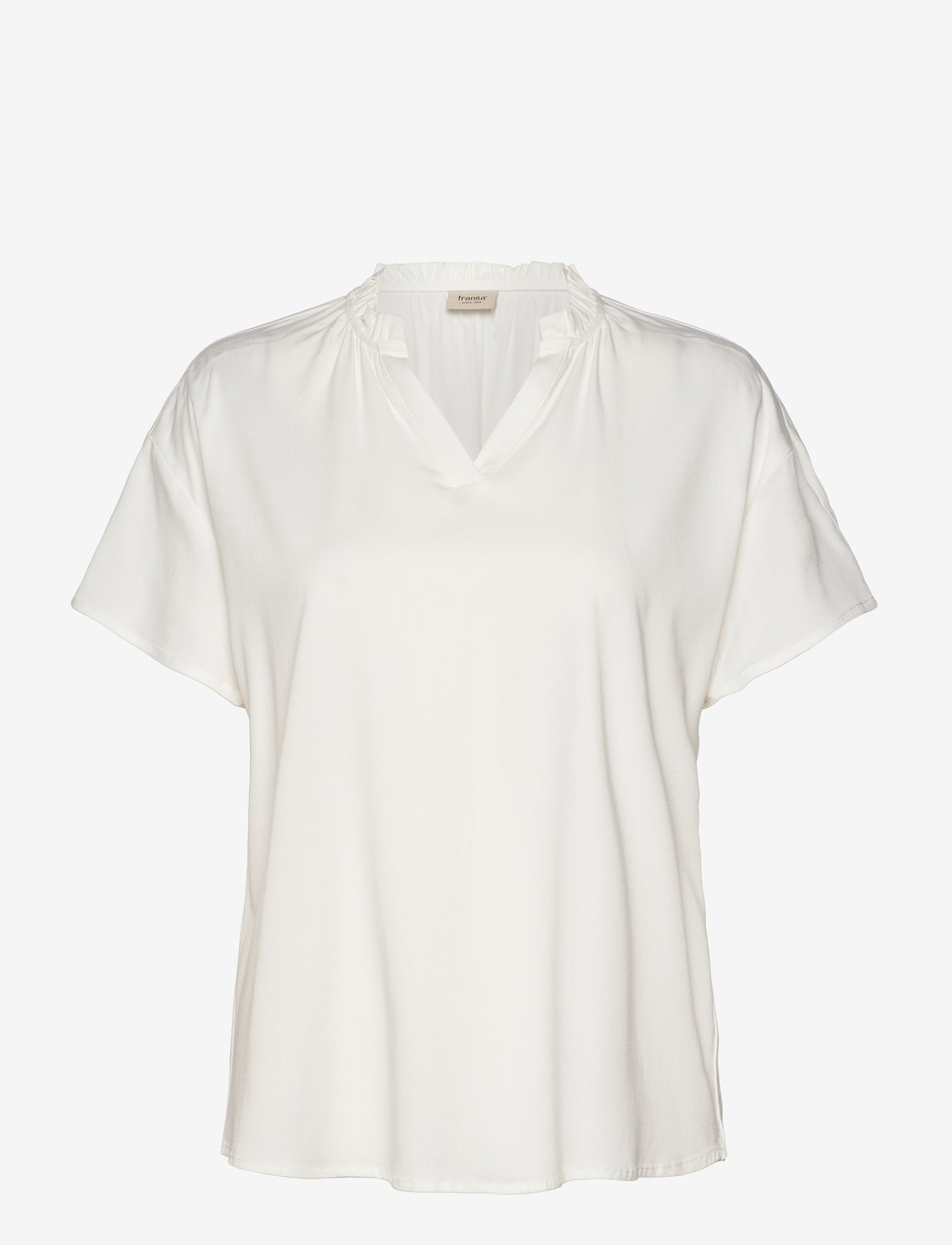 Fransa - FRJUSTINA BL 1 - kortærmede bluser - blanc de blanc - 1
