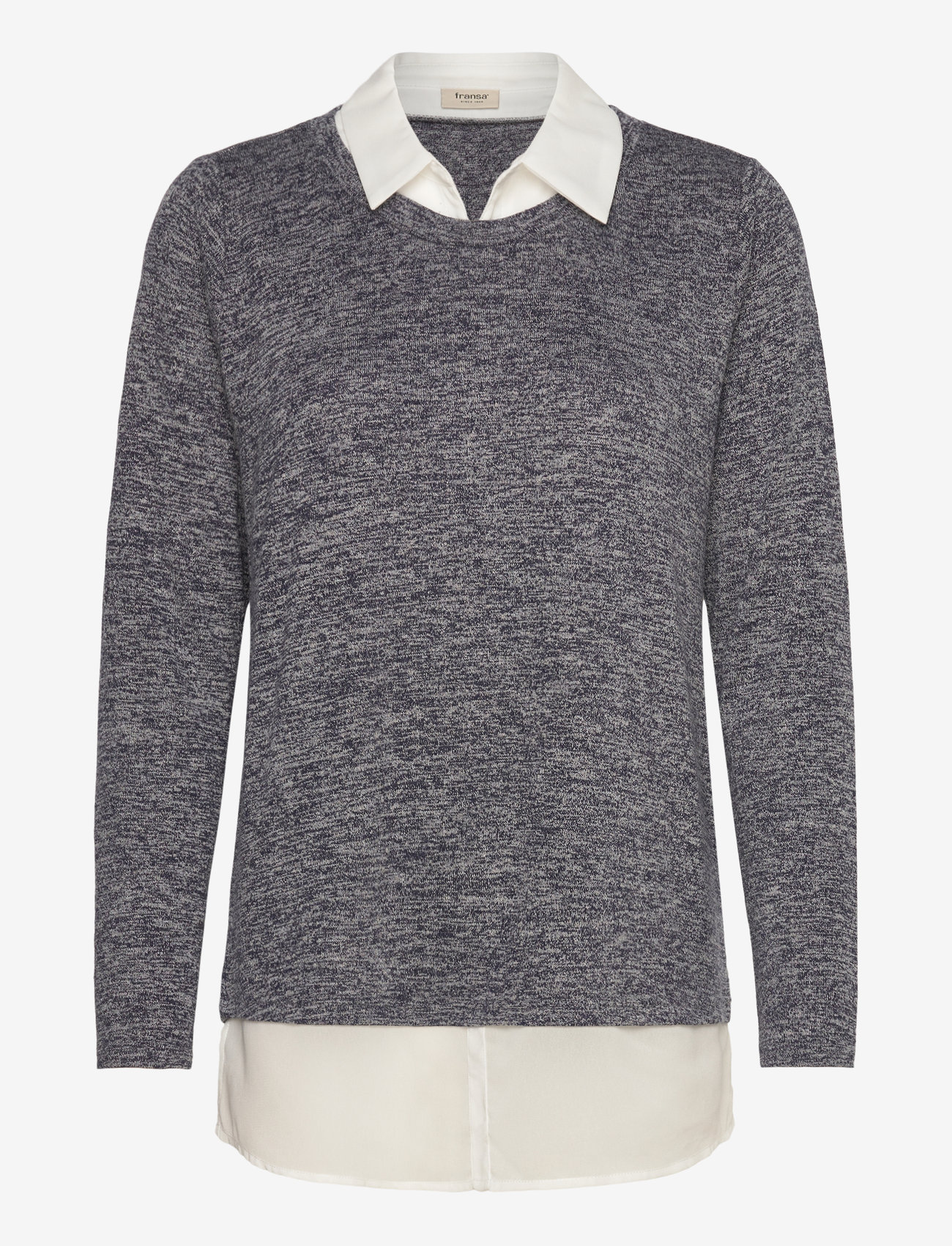 Fransa - FREMMIE PU 1 - navy blazer melange - 0