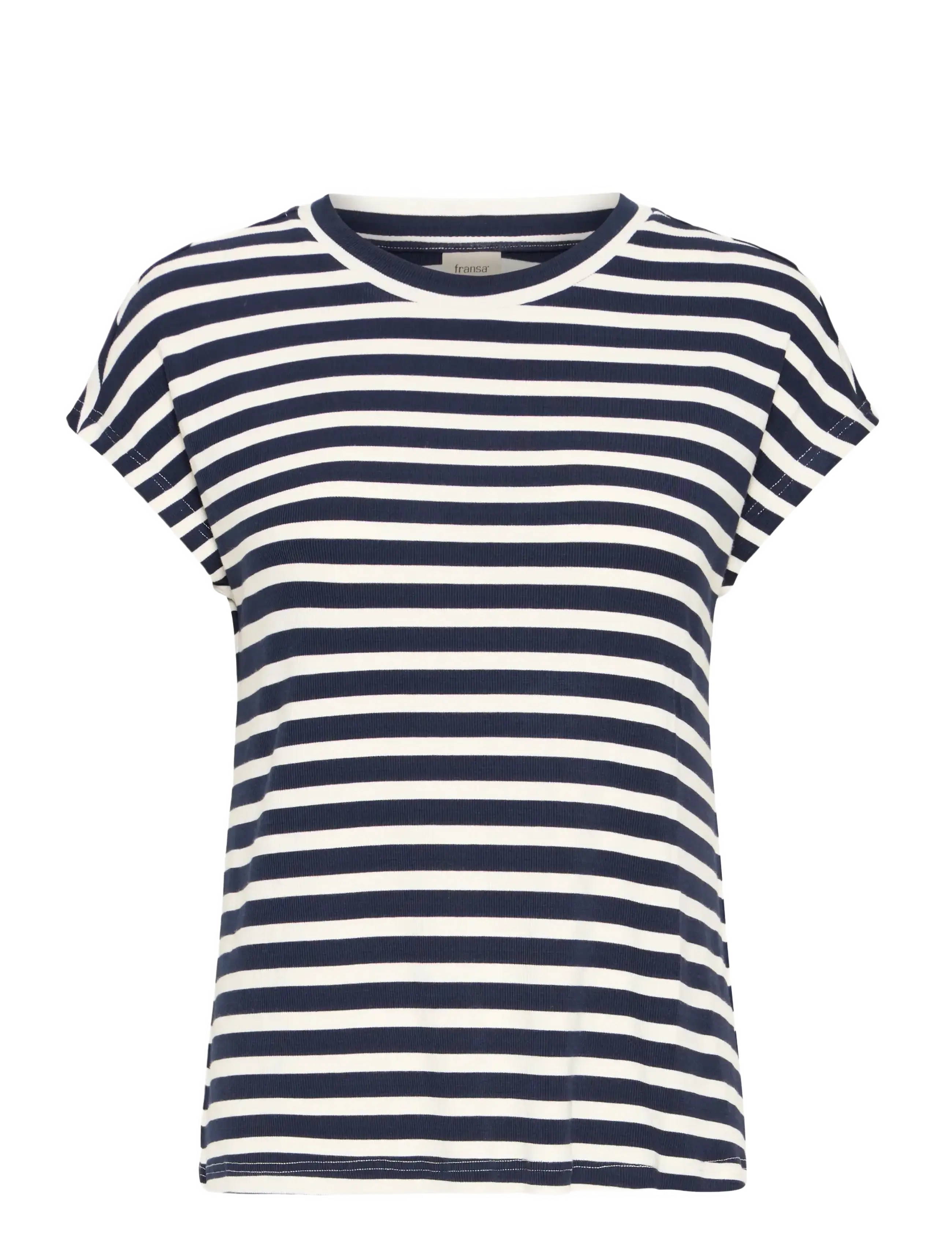 Fransa - FRCANO TEE 1 - lägsta priserna - navy b. stripe - 1
