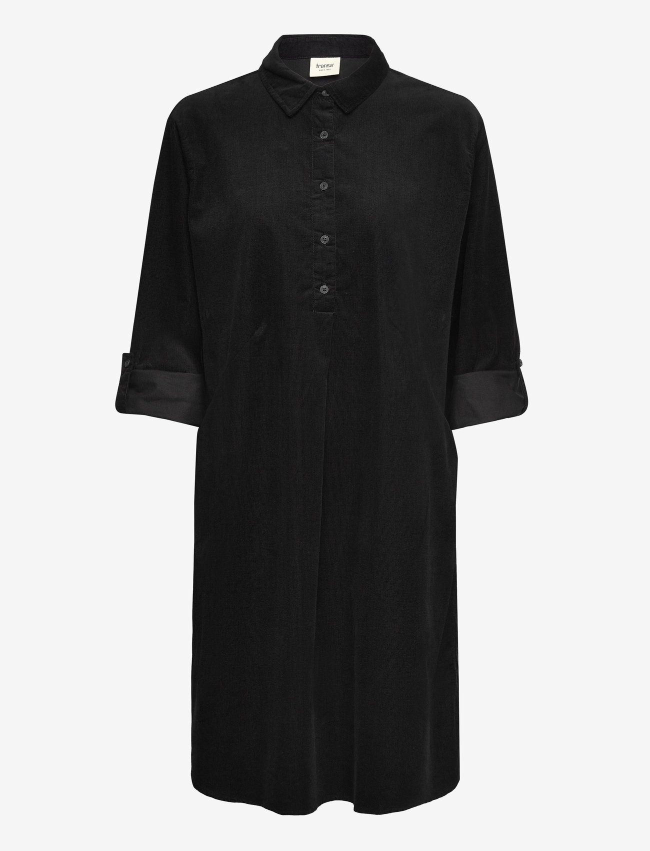 Fransa - FRCORY DR 2 - skjortekjoler - black - 2