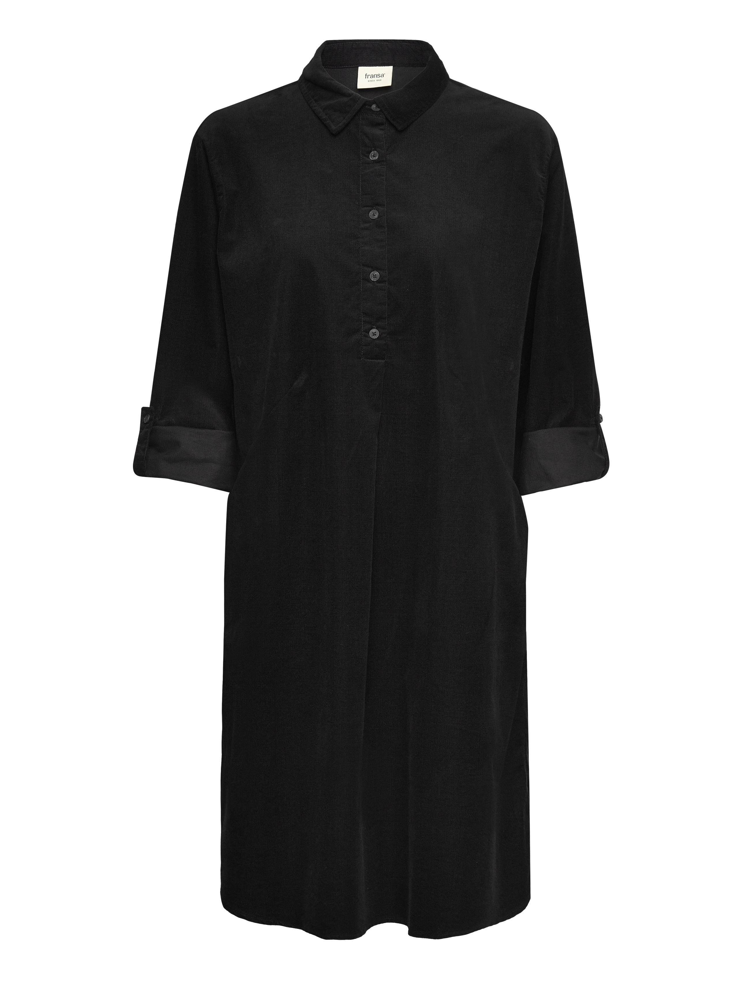 Fransa - FRCORY DR 2 - midikleider - black - 2