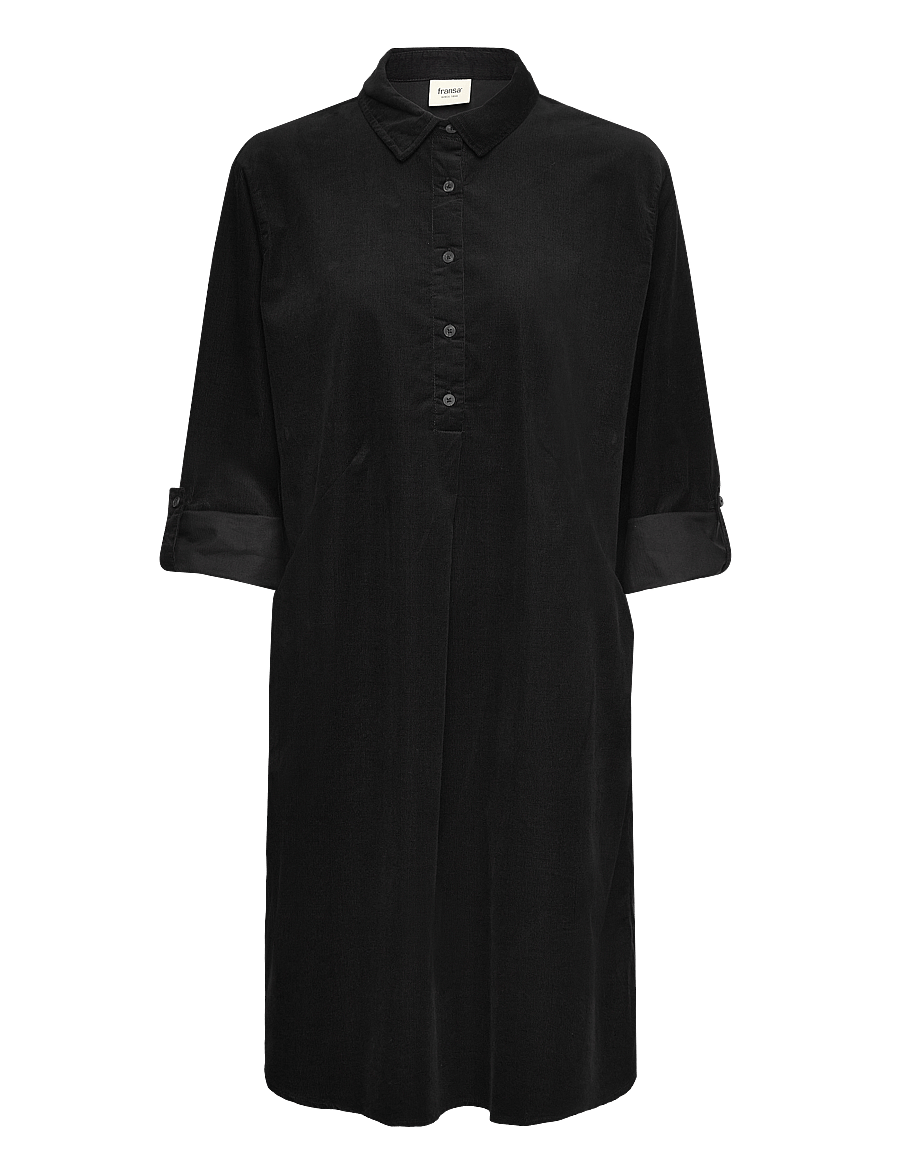 Fransa - FRCORY DR 2 - hemdkleider - black - 2