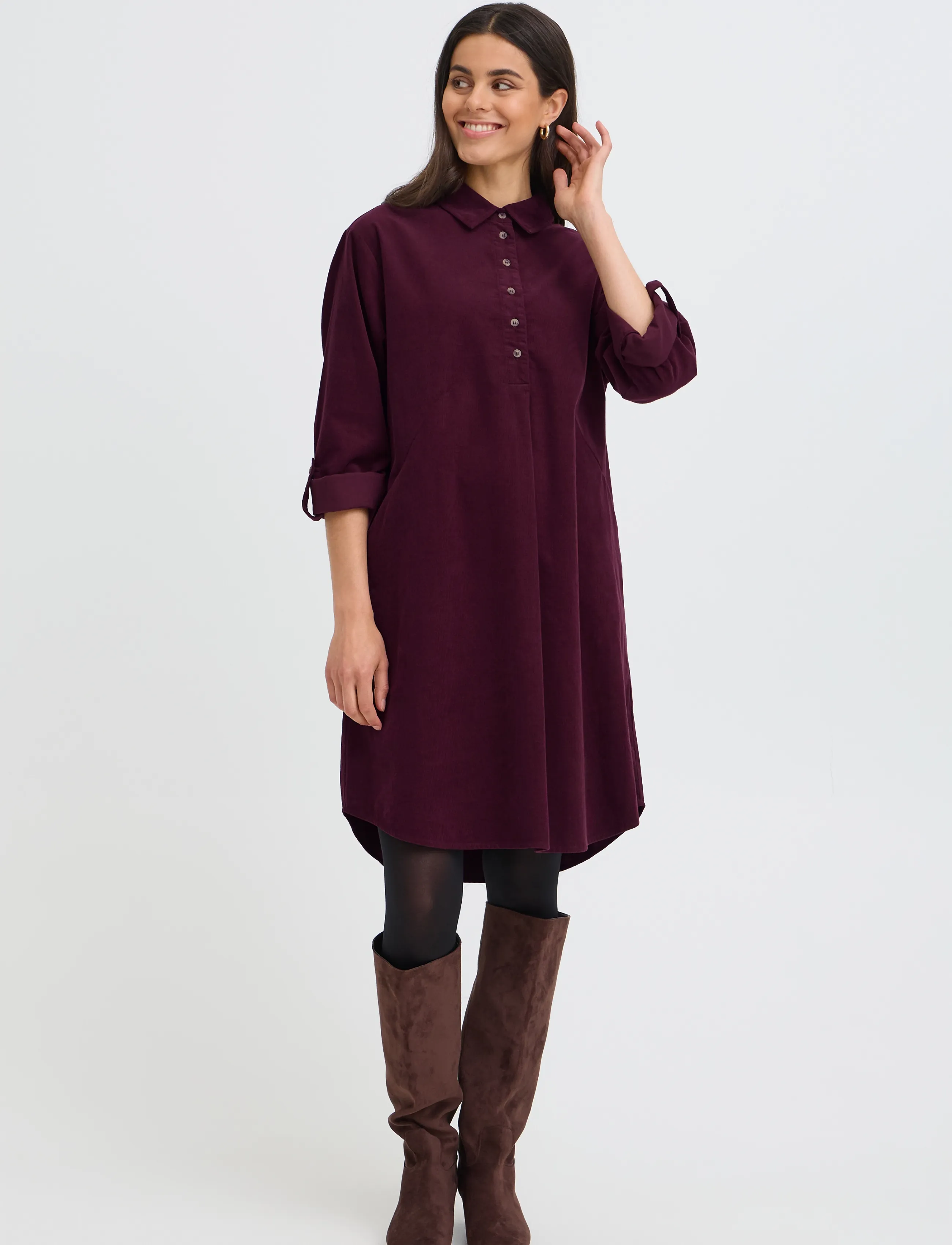Fransa FRCORY DR 2 - Kläder - PORT ROYALE / burgundy