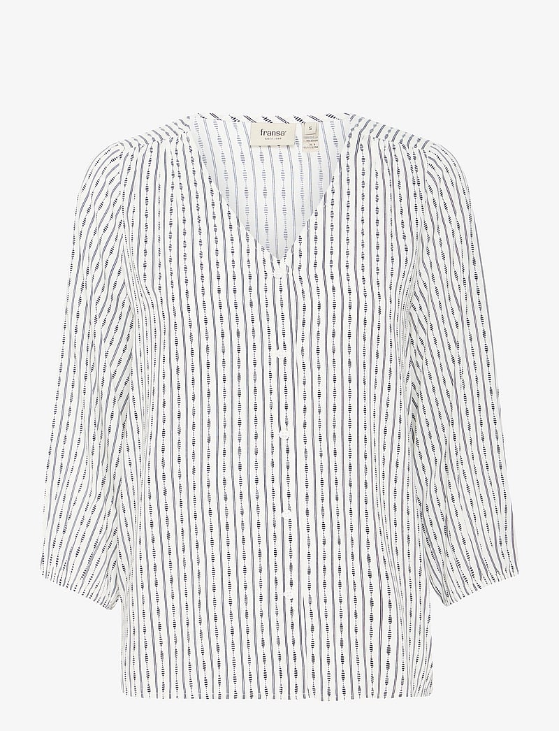 Fransa - FRMERLE SH 1 - långärmade blusar - whisper white mix - 1