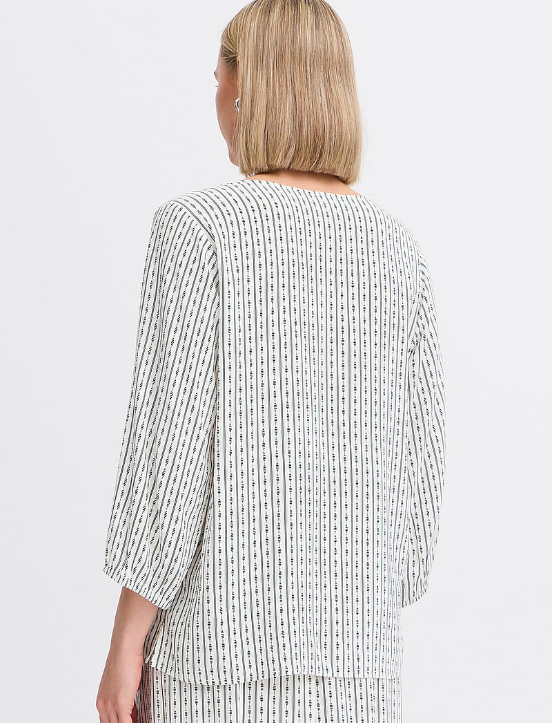 Fransa - FRMERLE SH 1 - långärmade blusar - whisper white mix - 5