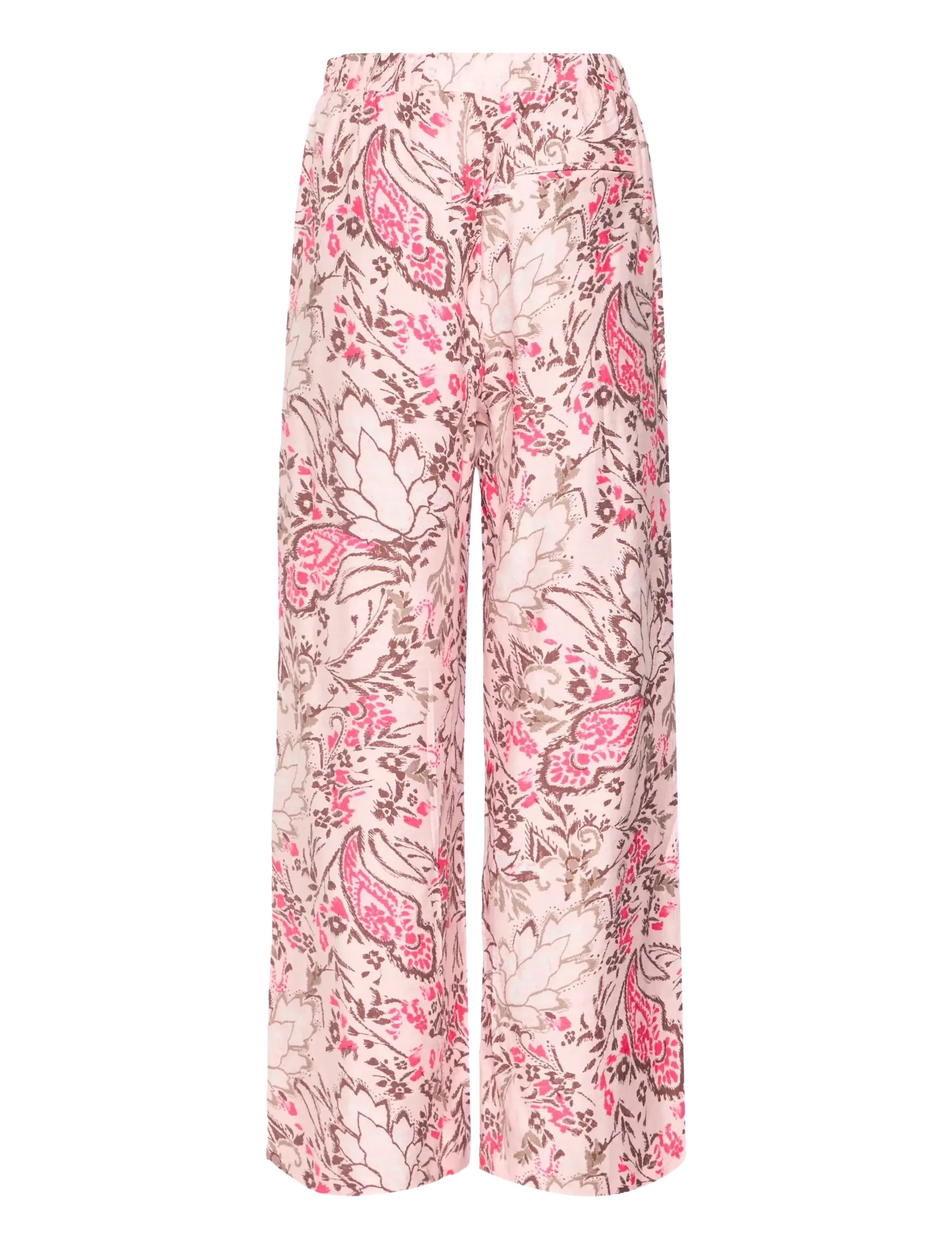 Fransa - FRARIANA PA 3 - hosen mit weitem bein - femi bouquet lotus - 2