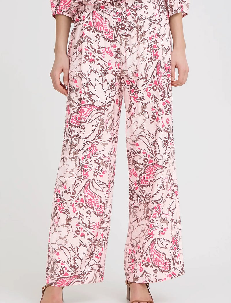 Fransa - FRARIANA PA 3 - laia säärega püksid - femi bouquet lotus - 3