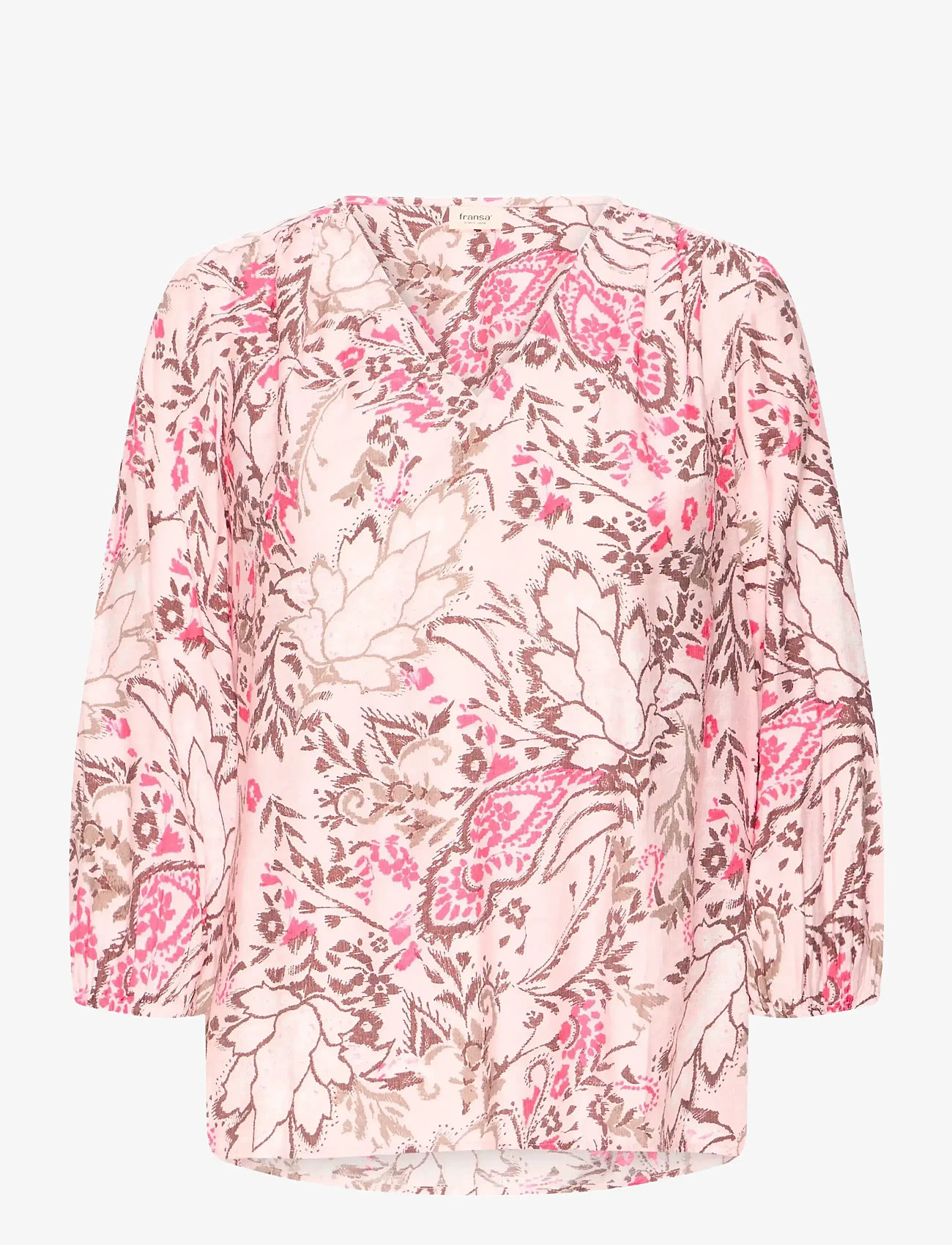 Fransa - FRARIANA BL 6 - långärmade blusar - femi bouquet lotus - 1