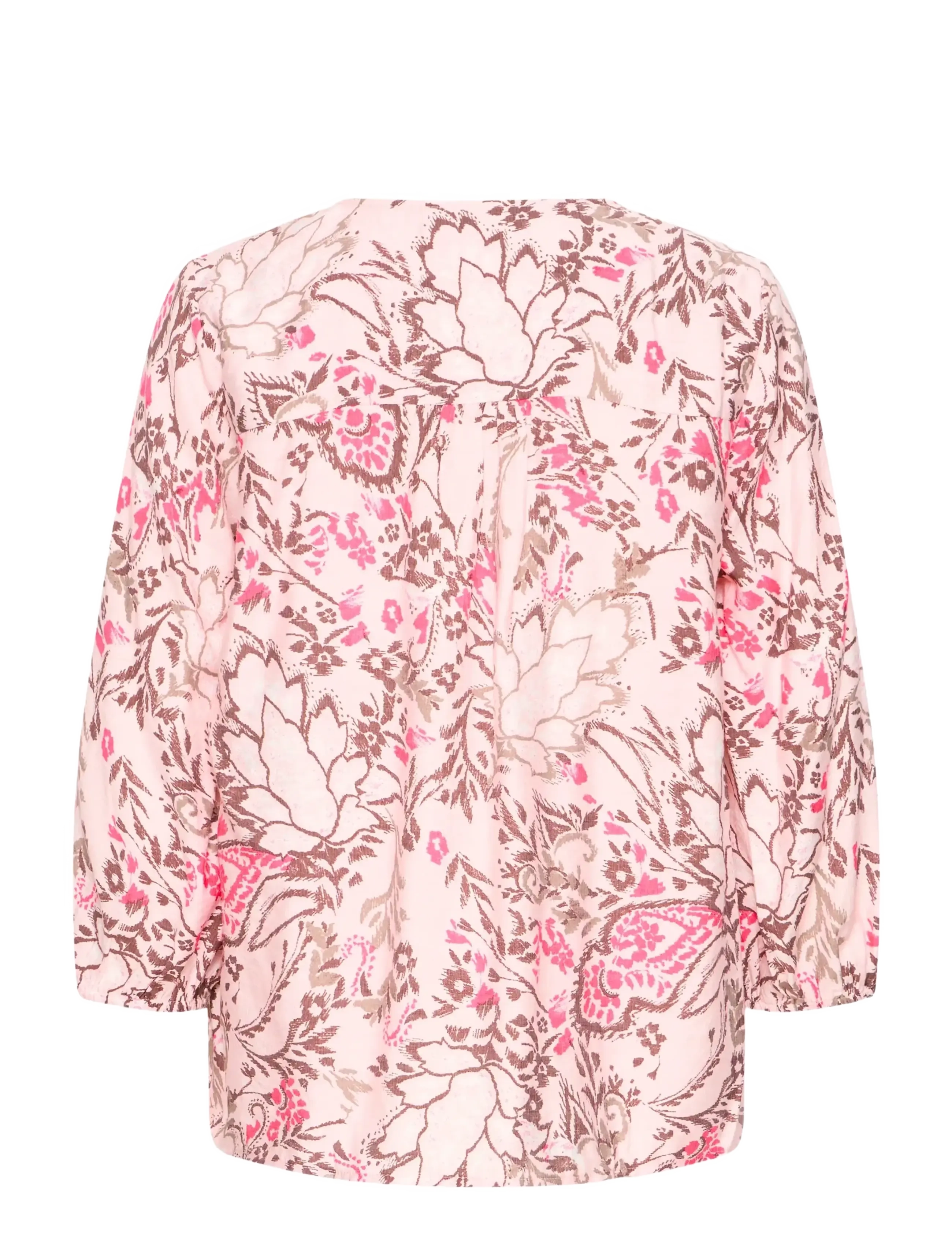 Fransa - FRARIANA BL 6 - long-sleeved blouses - femi bouquet lotus - 2