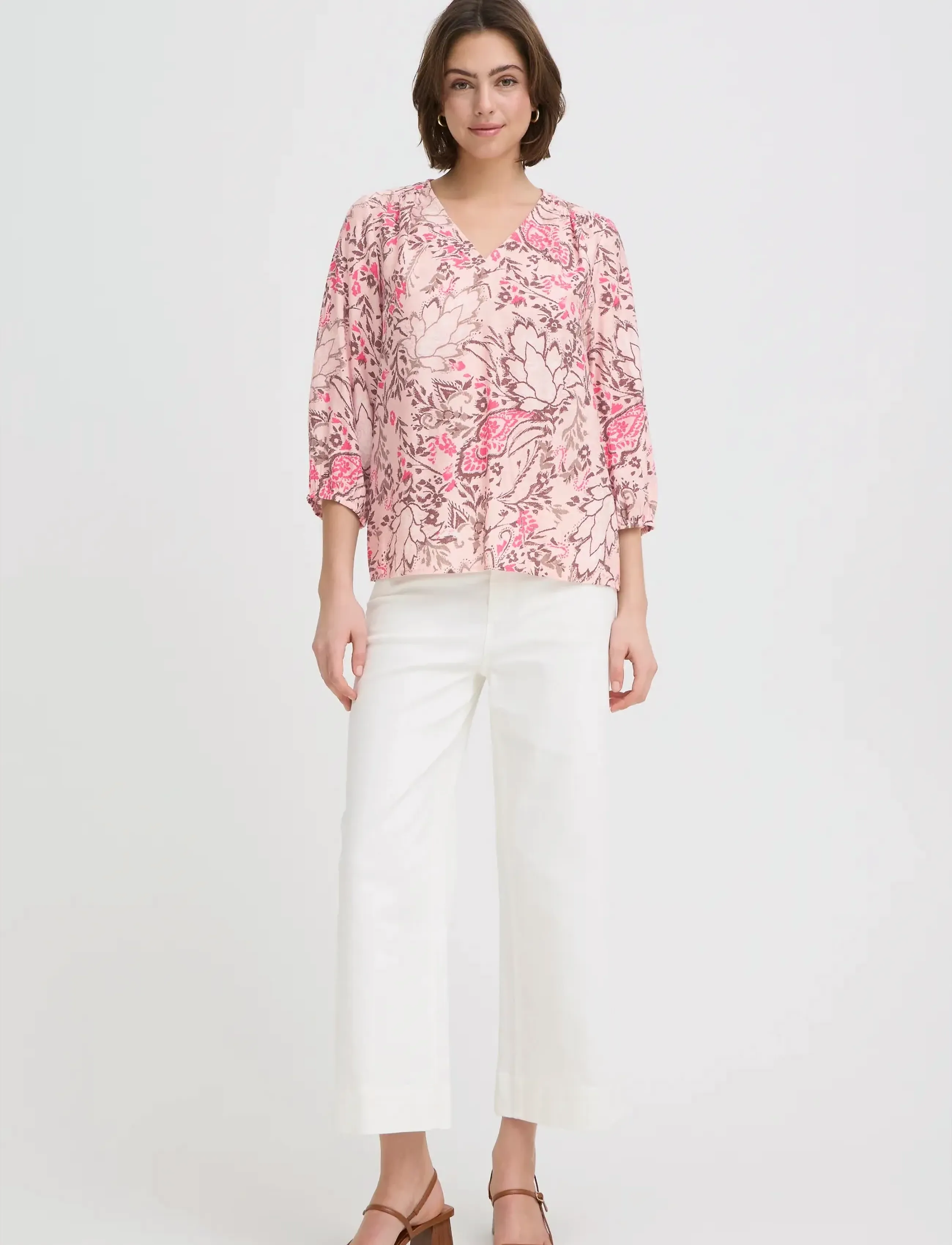 Fransa Frariana Bl 6, XS, Pink, Bluser > Langærmede, Dame
