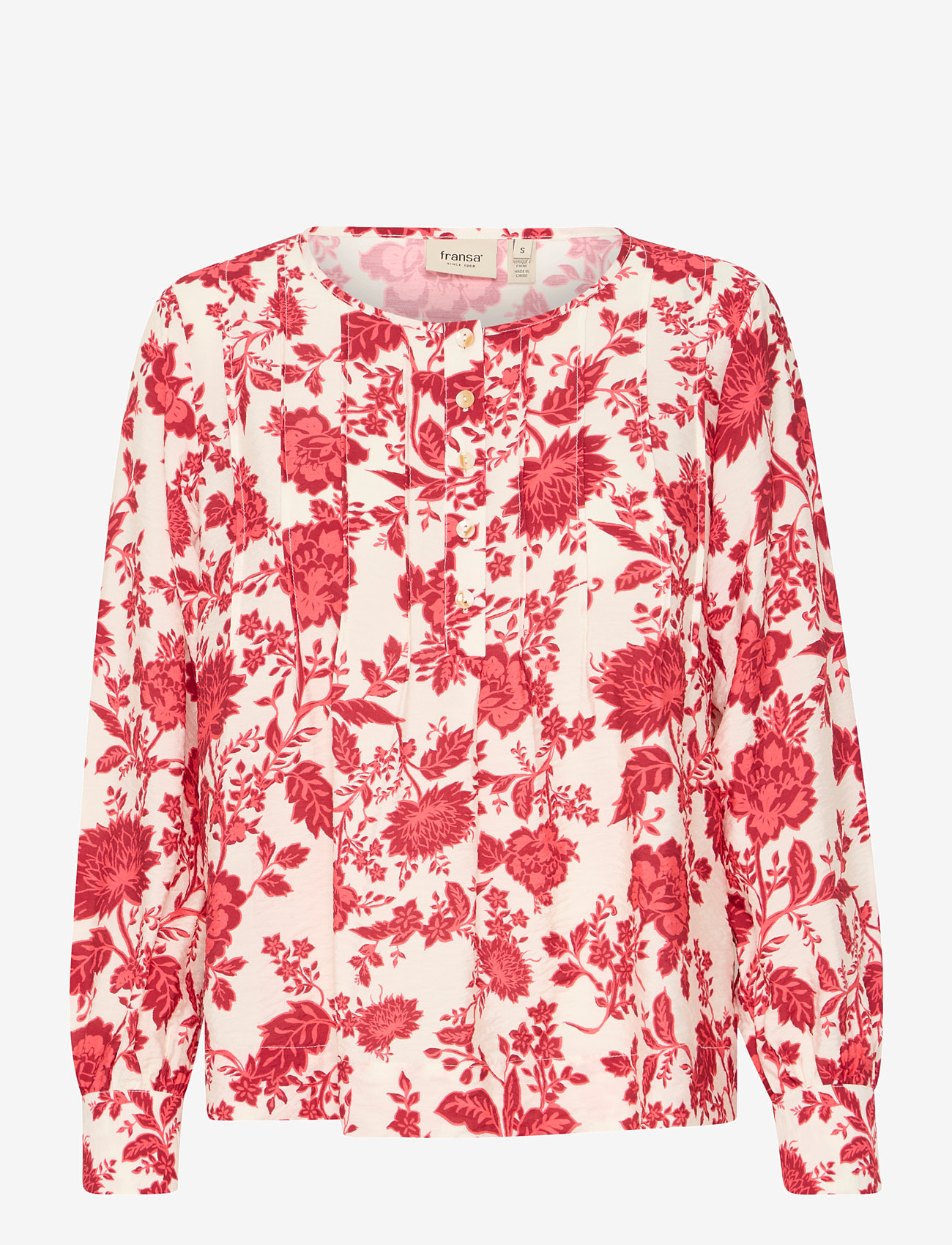 Fransa - FRHITA BL 1 - langærmede bluser - teaberry mix - 1